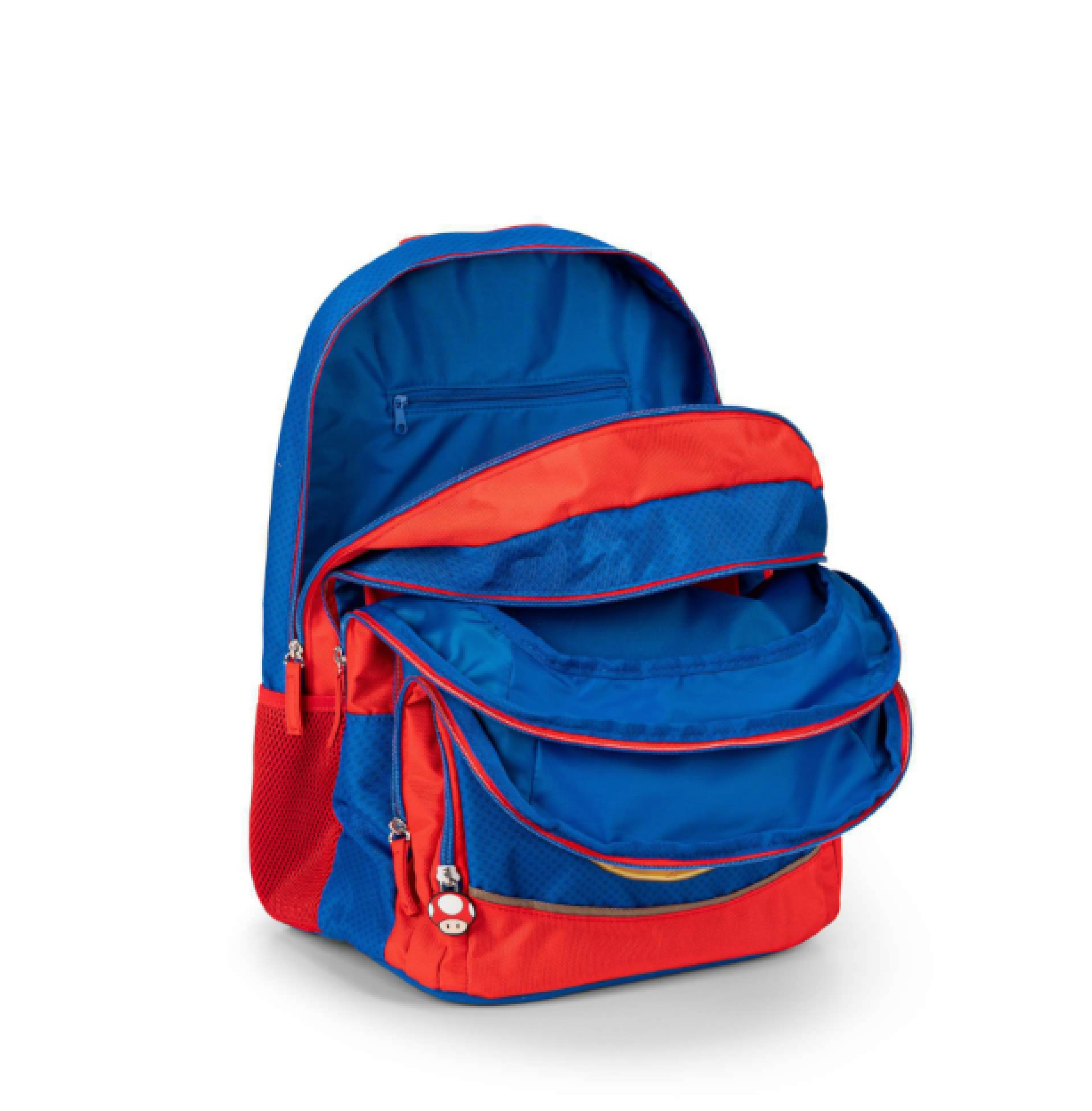ZAINO SCUOLA ORGANIZZATO SUPERMARIO 74931 41349 - Vista 4