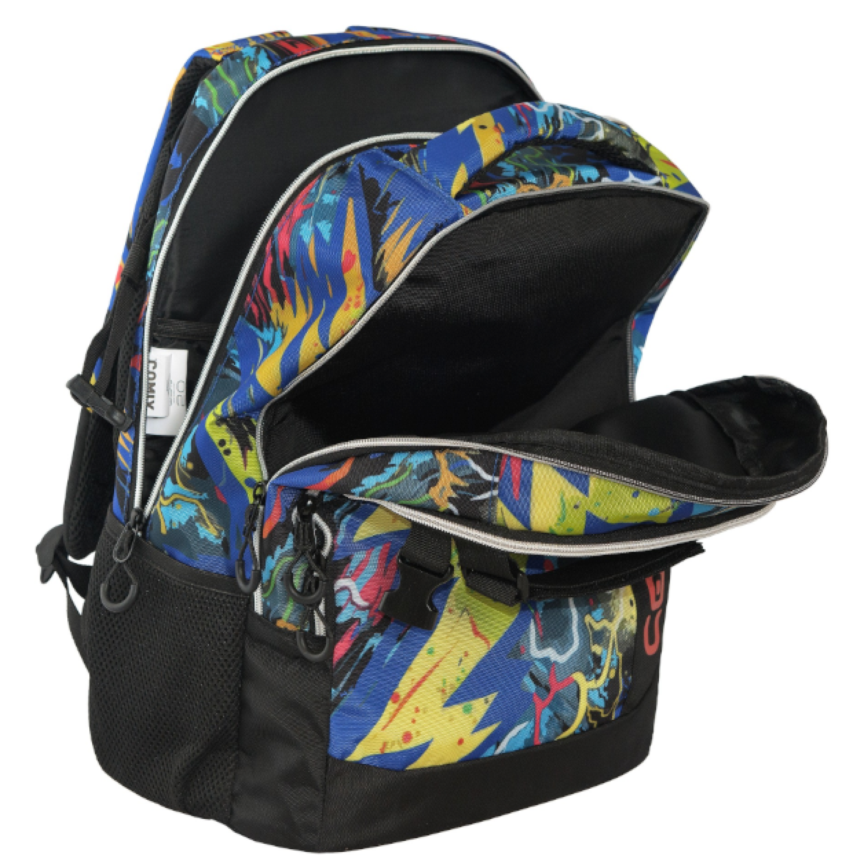 ZAINO SCUOLA ORGANIZZATO COMIX WBS 2.0 THUNDER 75035TH 41349 - Vista 4