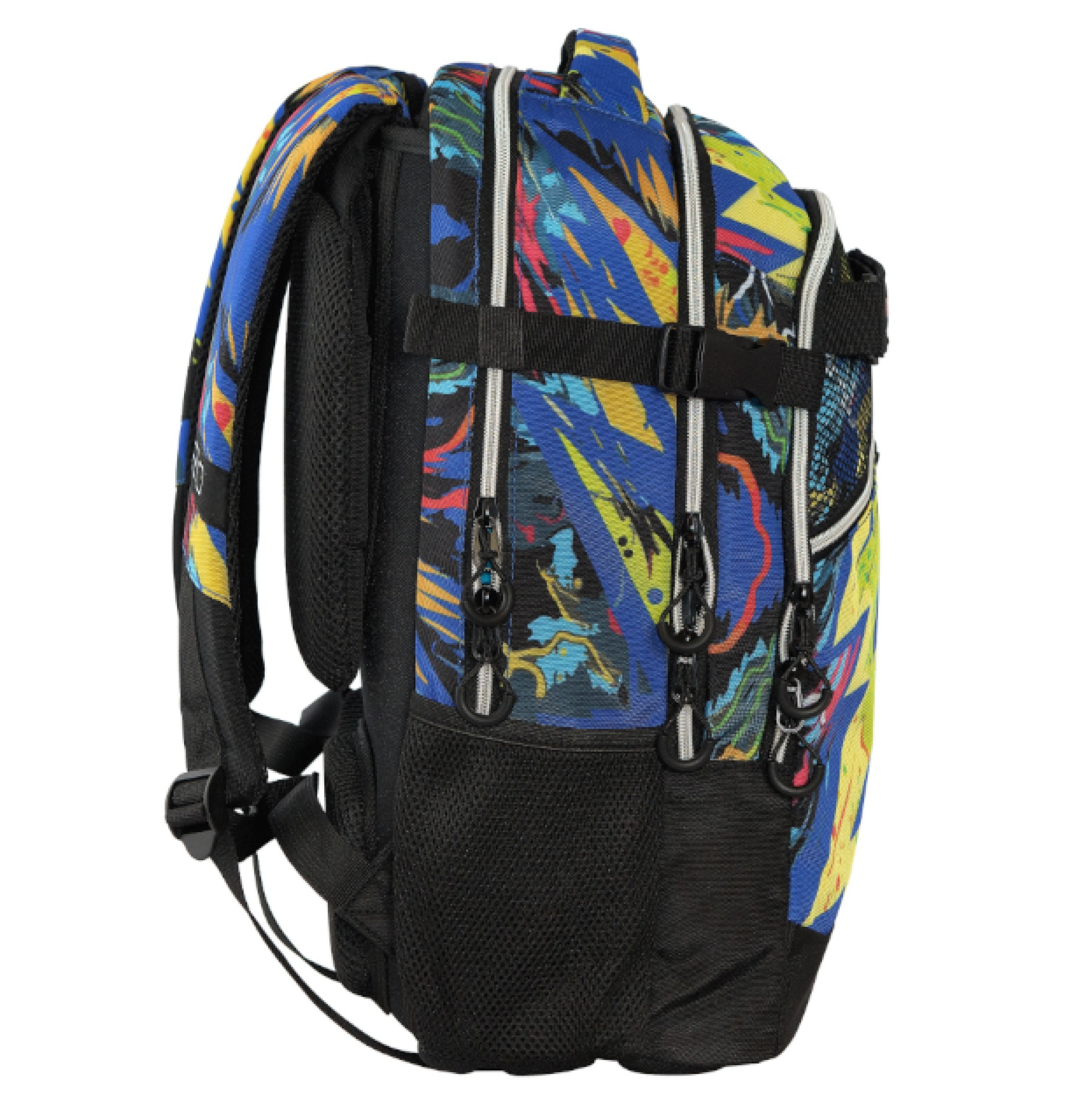ZAINO SCUOLA ORGANIZZATO COMIX WBS 2.0 THUNDER 75035TH 41349 - Vista 3