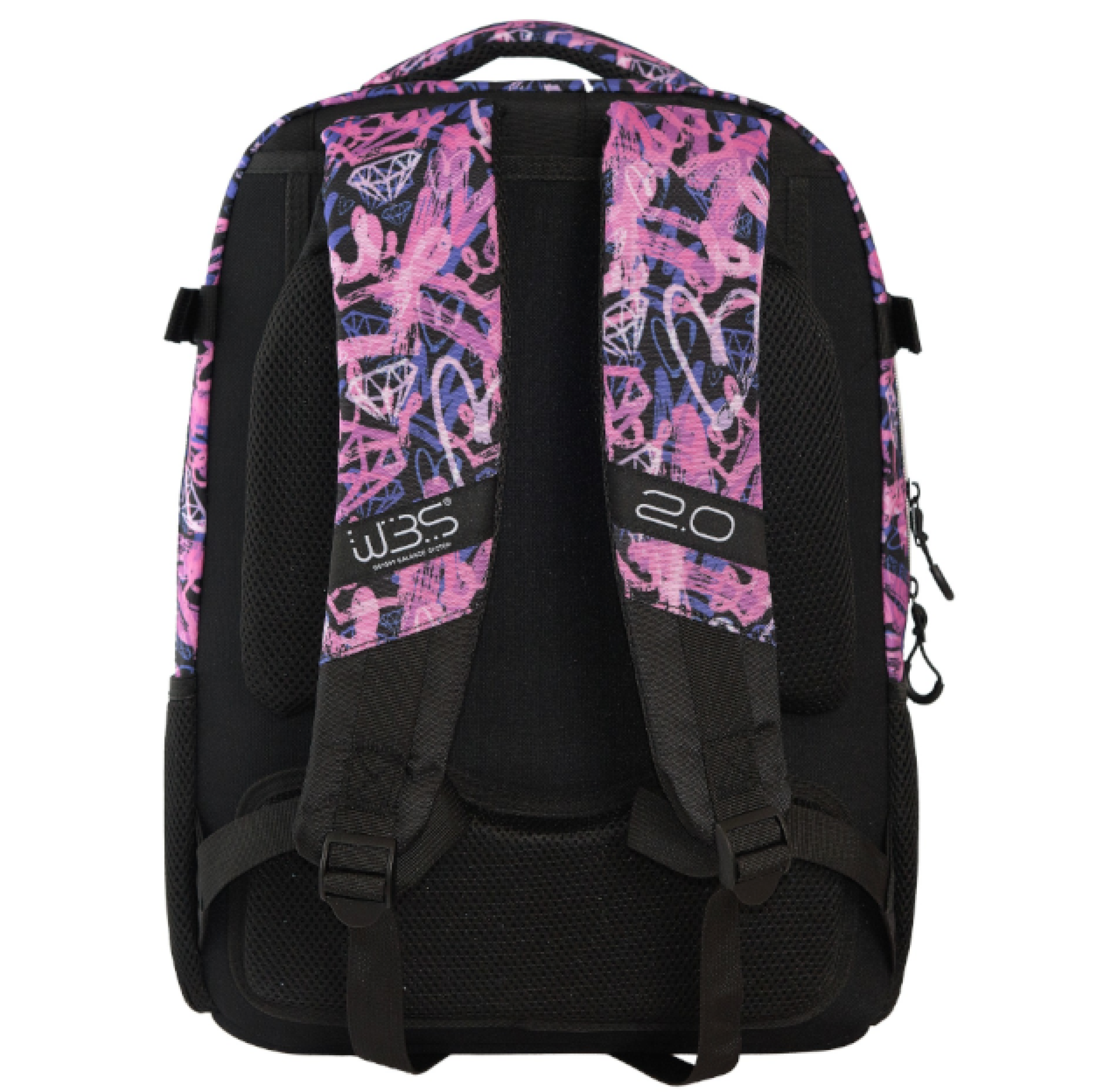 ZAINO SCUOLA ORGANIZZATO COMIX WBS 2.0 PRINCESS 75035PR 41349 - Vista 3