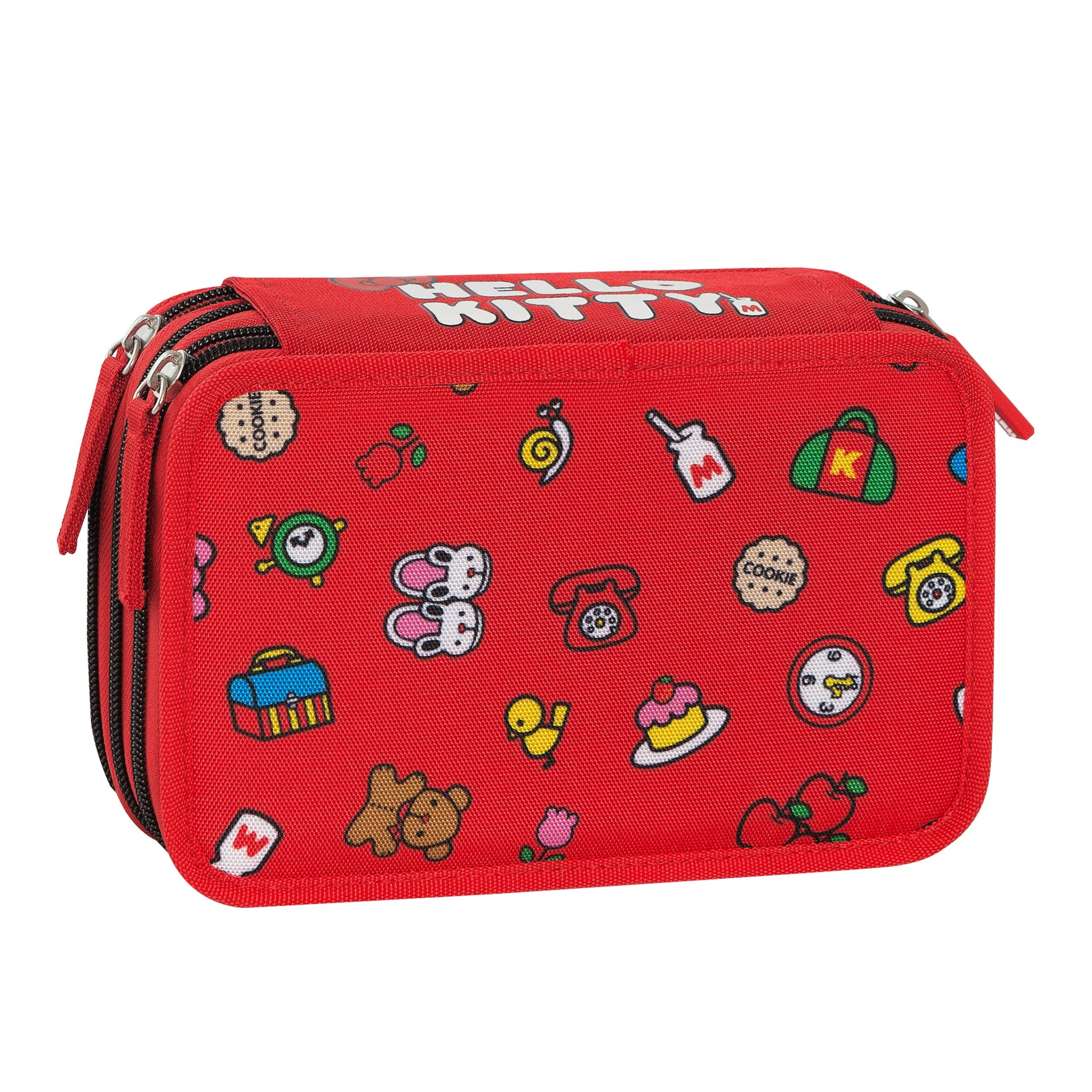 ASTUCCIO CORREDO 3 ZIP HELLO KITTY 75560 41349 - Vista 5