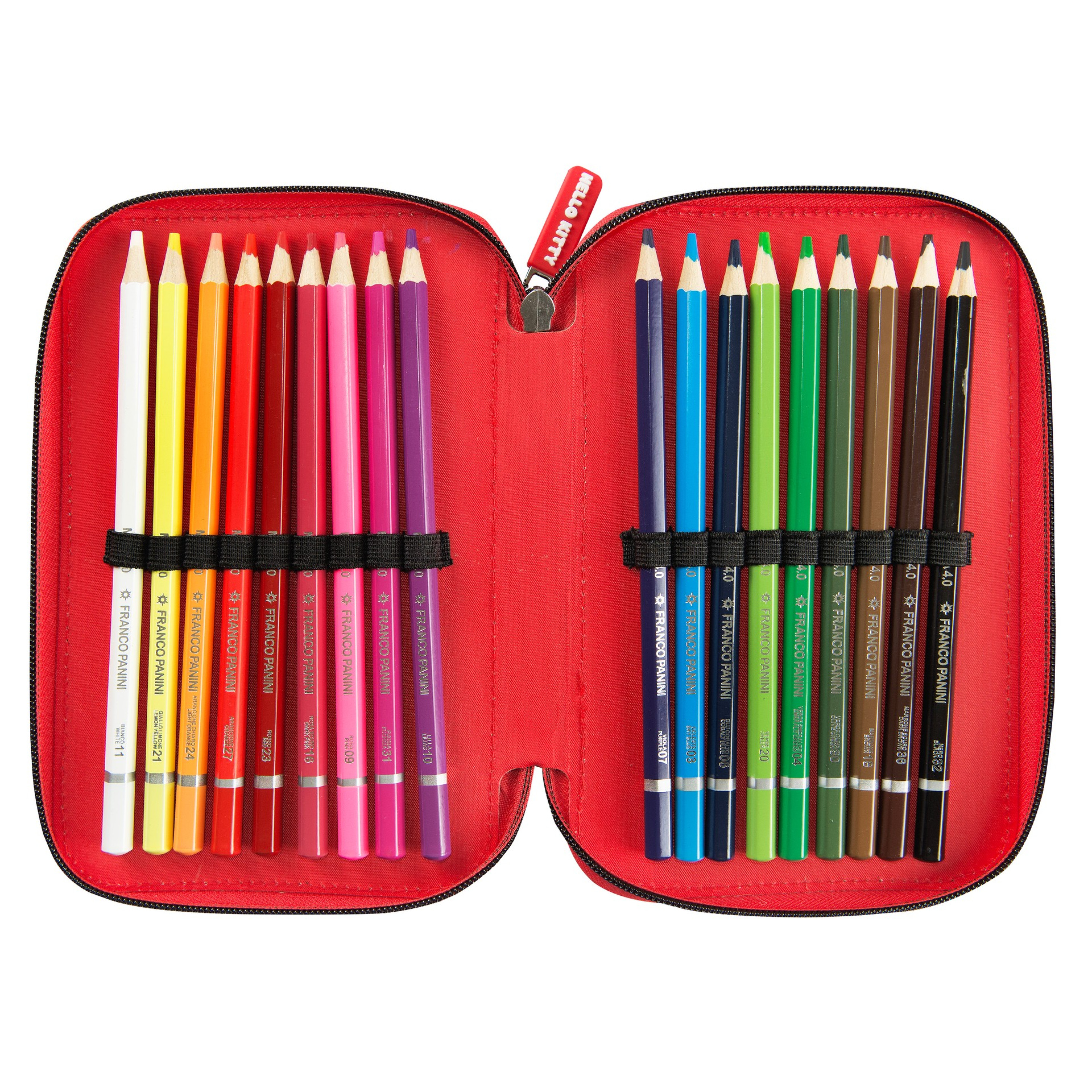 ASTUCCIO CORREDO 3 ZIP HELLO KITTY 75560 41349 - Vista 2