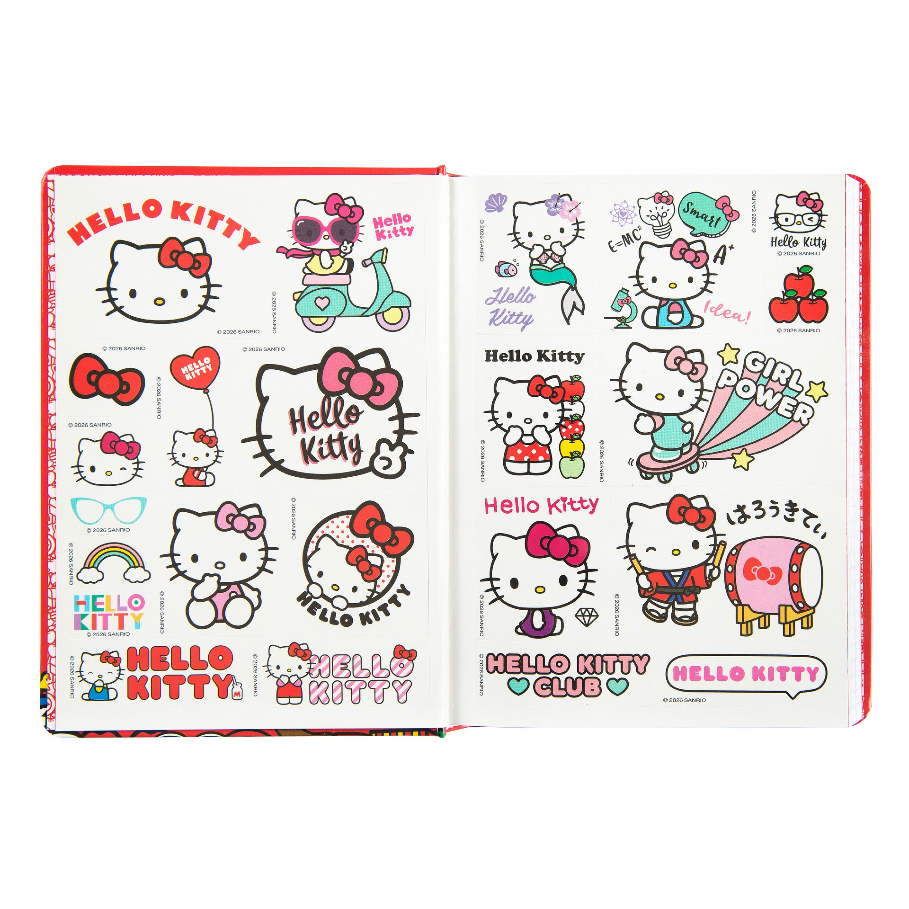 SUPERDIARIO STD DATATO RED HELLO KITTY 76189RD 41349 - Vista 3