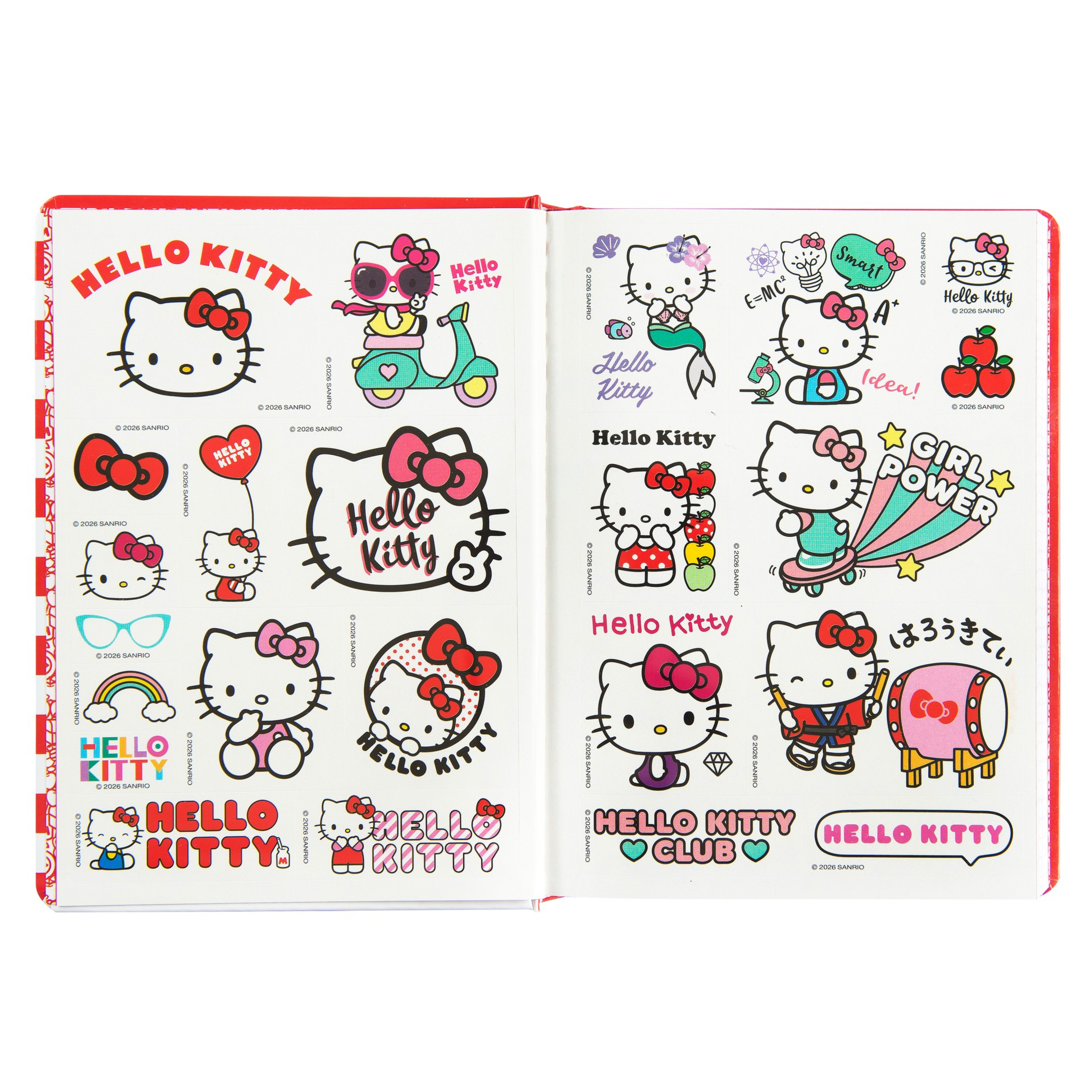 SUPERDIARIO STD DATATO STRIPES HELLO KITTY 76189ST 41349 - Vista 2