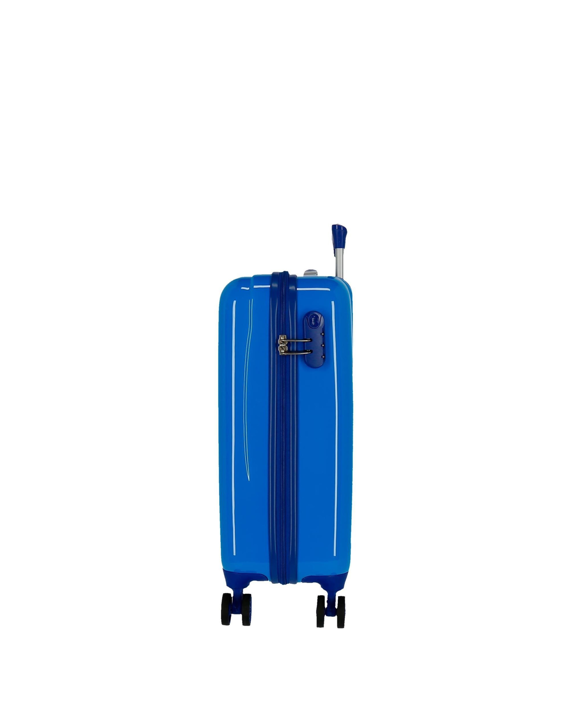 ABS VALIGIA 55cm 4R GEO BLU MARVEL 2411763 40842 - Vista 6