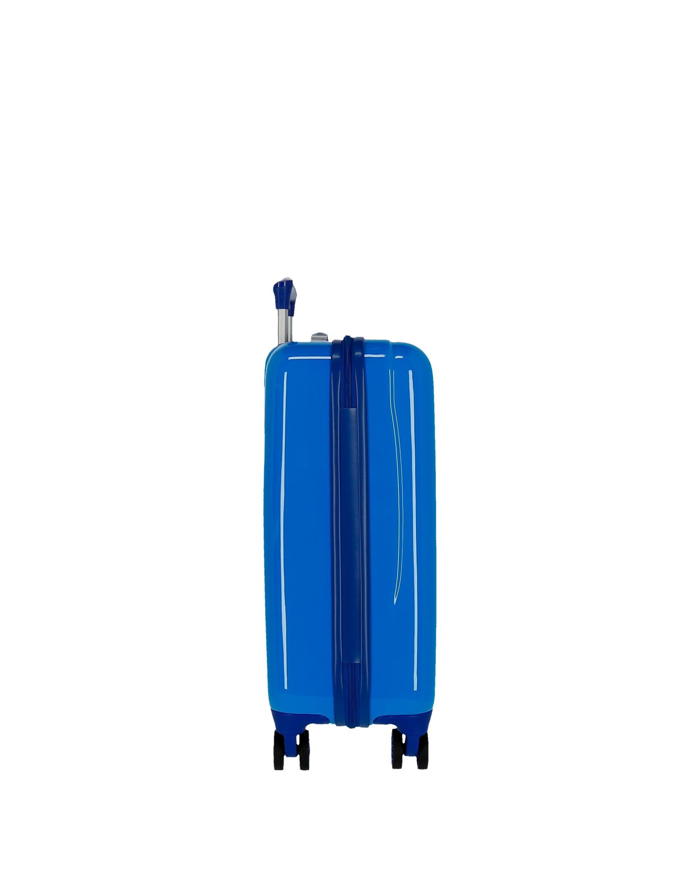 ABS VALIGIA 55cm 4R GEO BLU MARVEL 2411763 40842 - Vista 4
