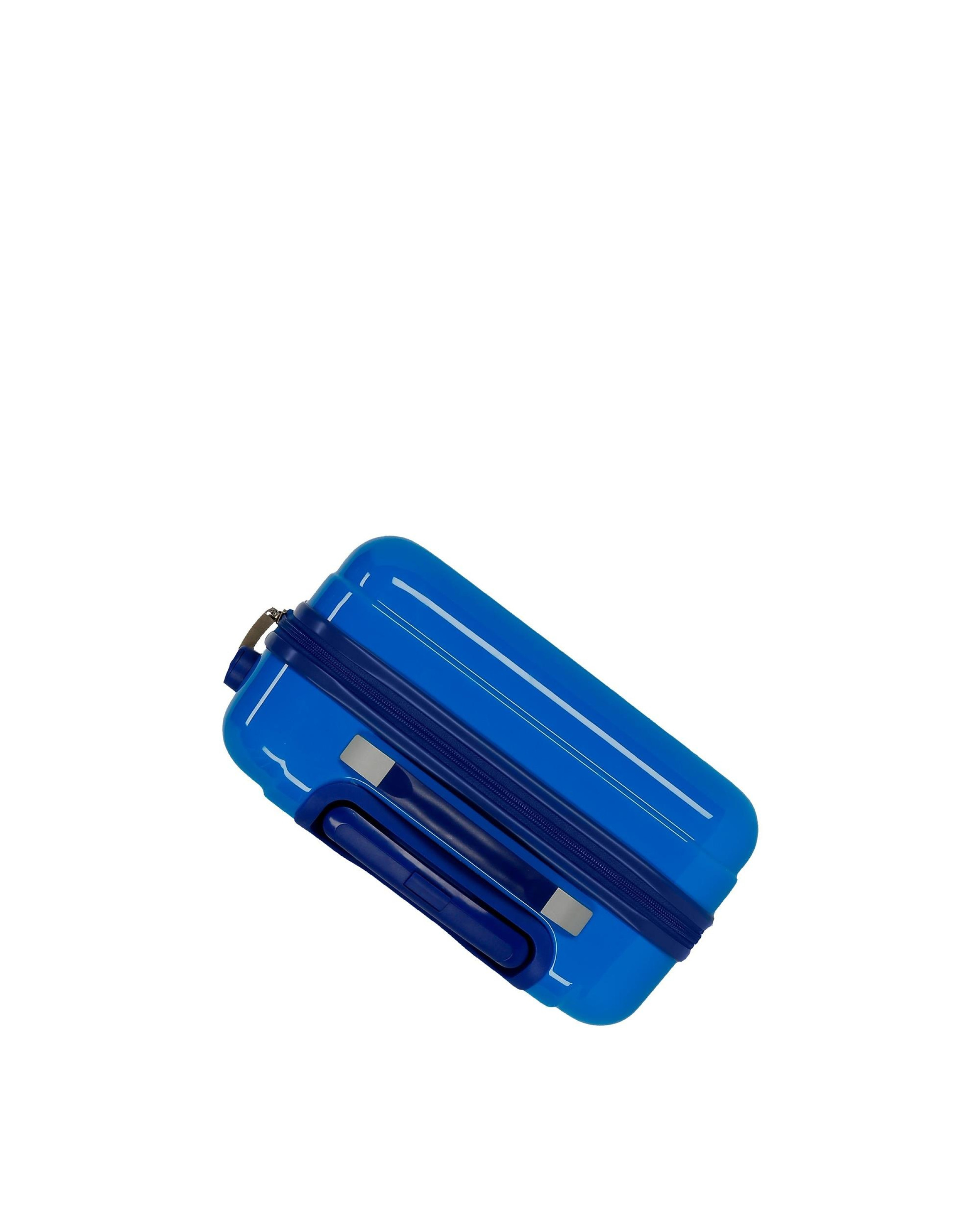 ABS VALIGIA 55cm 4R GEO BLU MARVEL 2411763 40842 - Vista 2