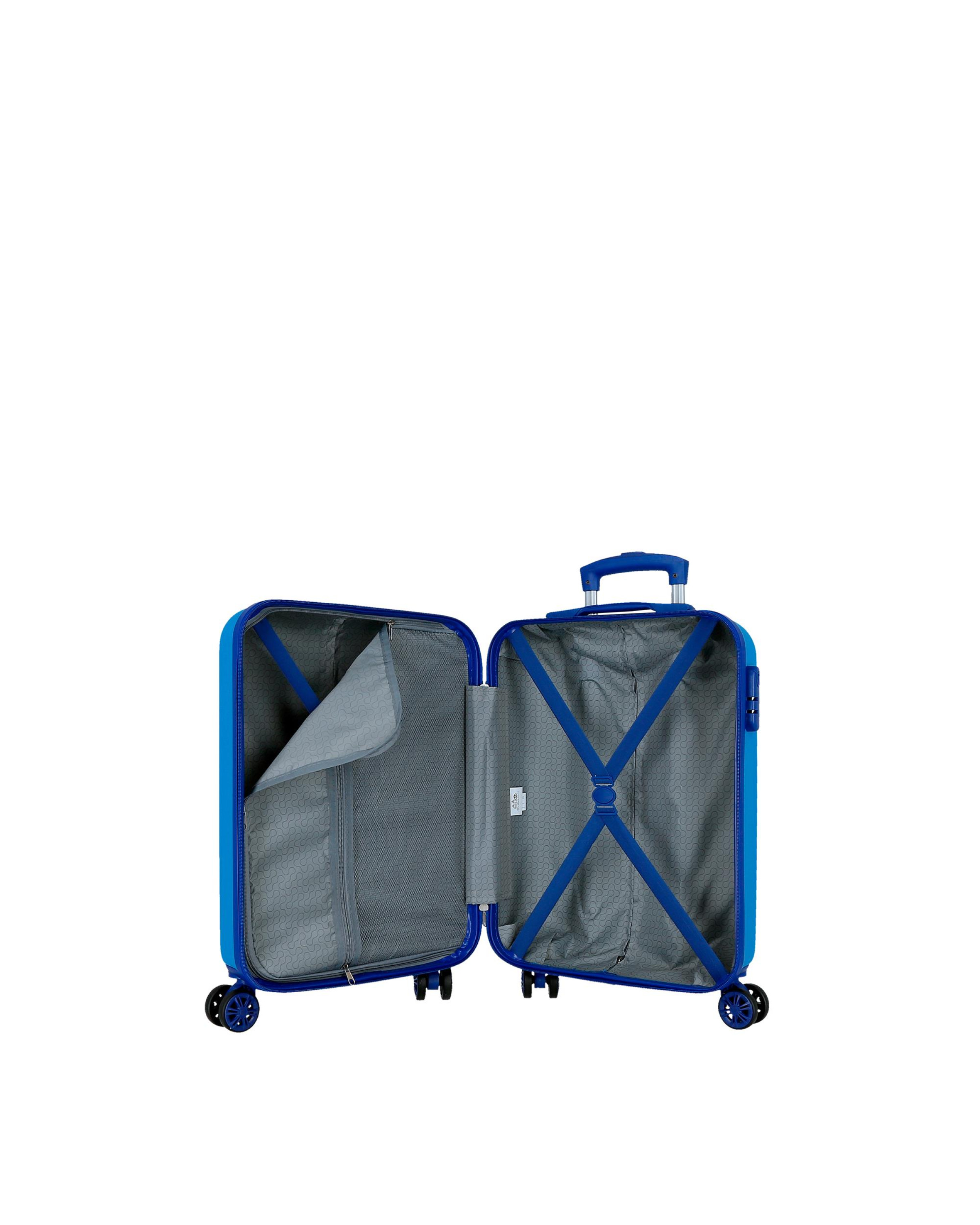 TROLLEY ABS 55cm 4R SPIDERMAN ACTION AZUL MARVEL 4651164 40842 - Vista 3