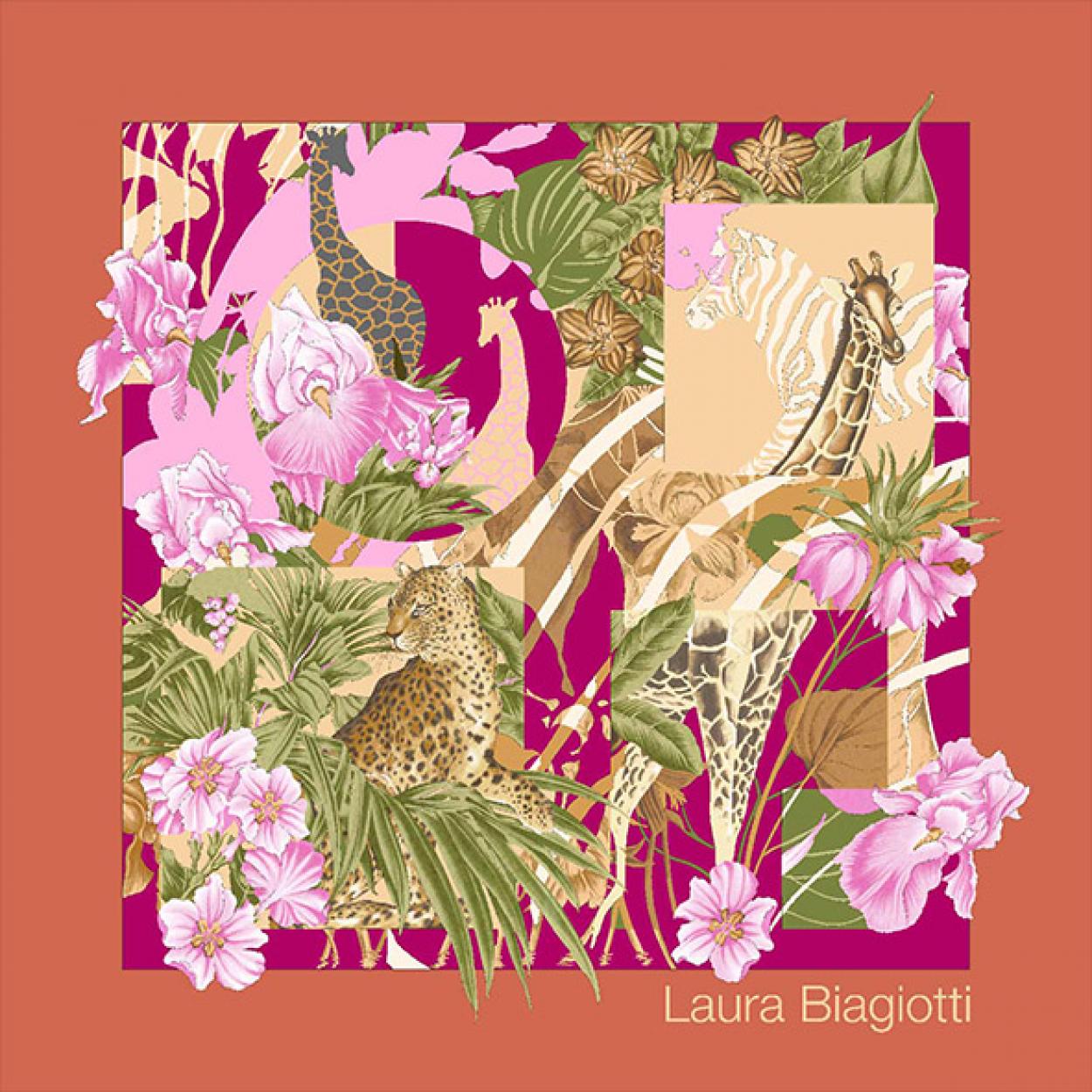LB23S101-06 FOU SAVANA ARANCIONE 53x53cm 55392 - Vista 2