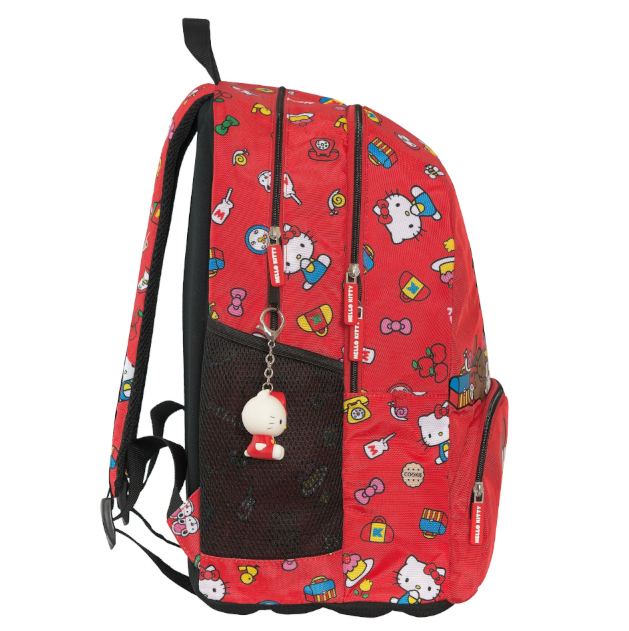 ZAINO SCUOLA ORGANIZZATO HELLO KITTY 75556 41349 - Vista 2