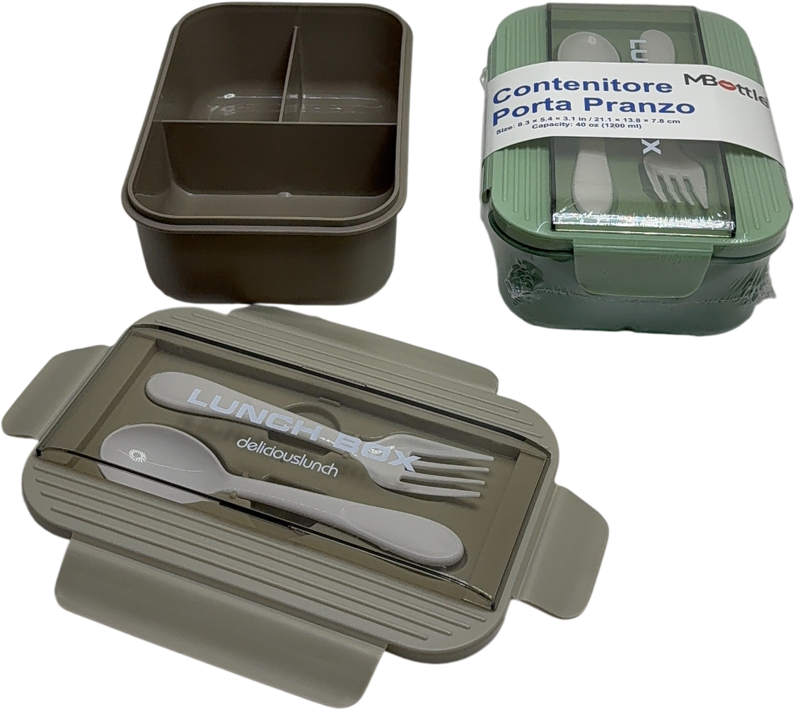 BL10060/VE CONTENITORE PORTA PRANZO VERDE 41114 - Vista 2