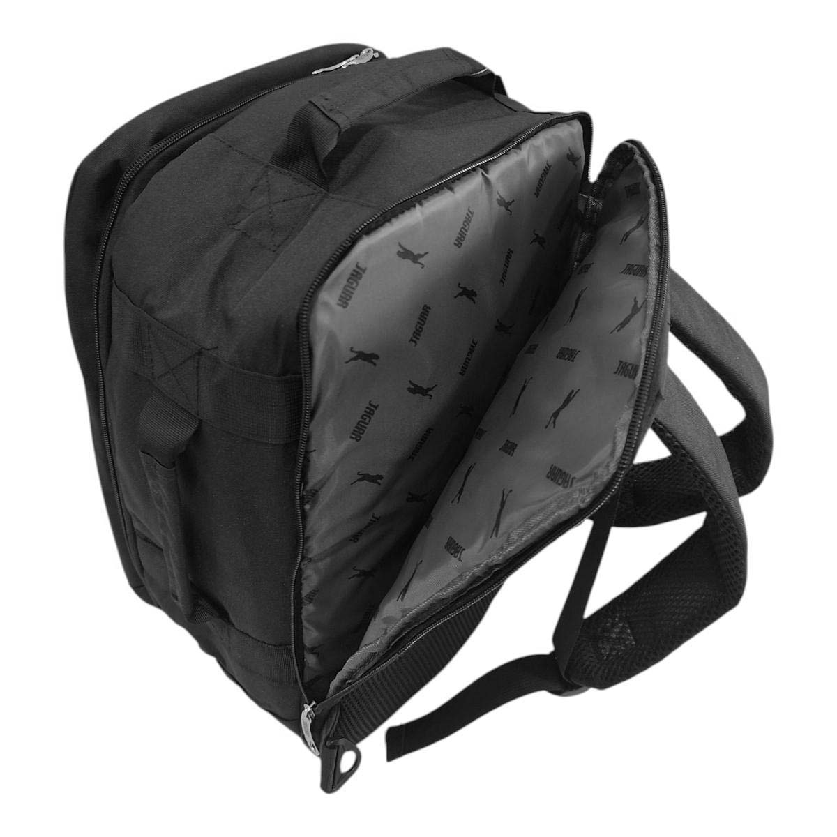 BP704/JAG ZAINO TELA JAGUAR NERO 40x28x16cm 40882 - Vista 3