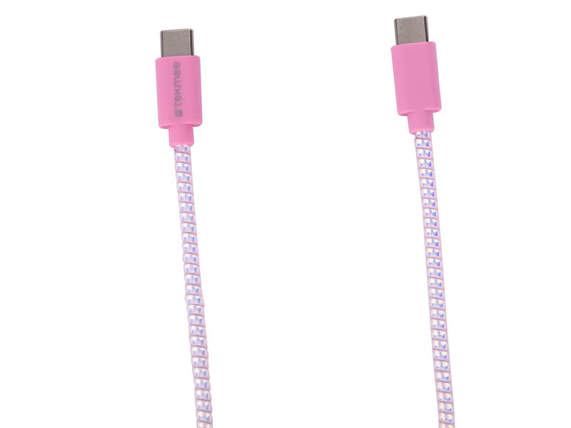 TEKMEE SET 2 PCS 40 W CABLES 1M + 2M 40W 1M TYPE C TYPE C L 41187 - Vista 2