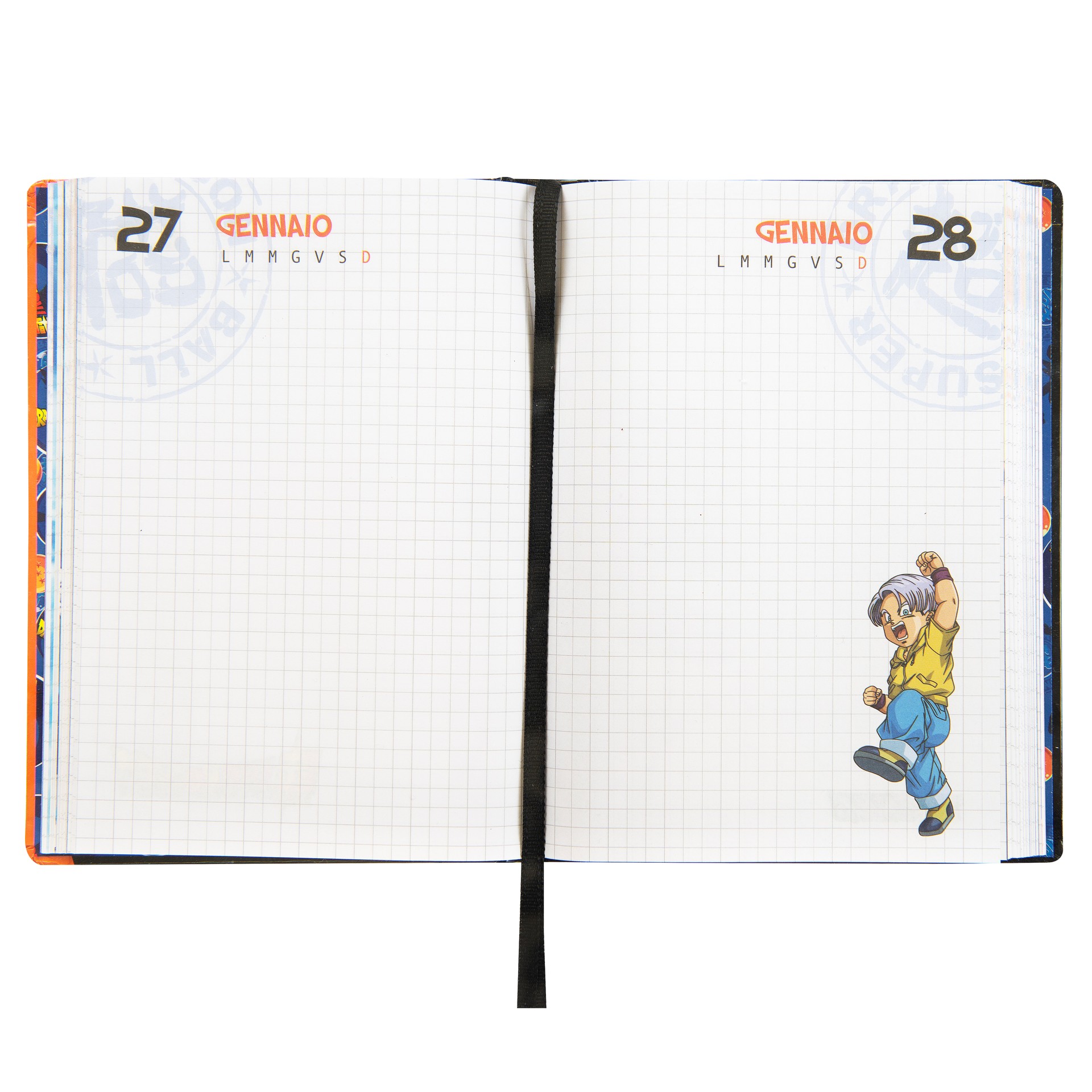 DIARIO 12MM STD ARANCIONE DBS 75350AR 41349 - Vista 2
