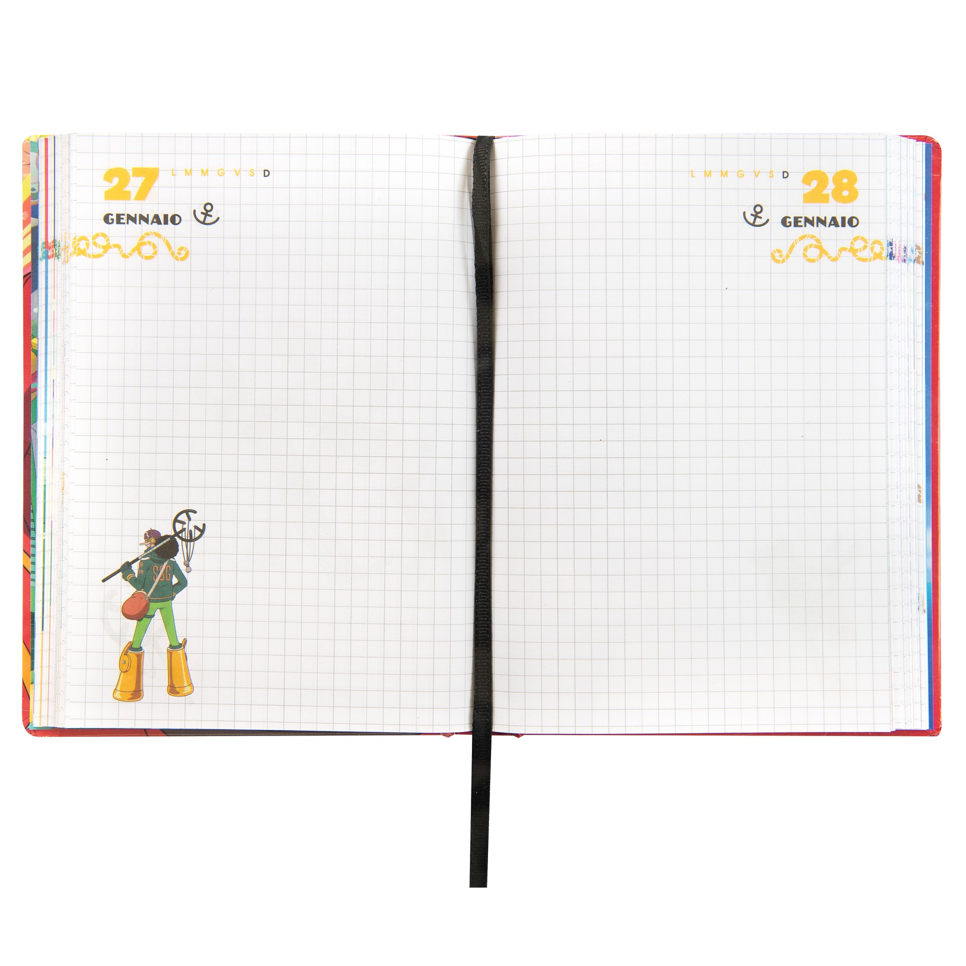 DIARIO 12MM STD ROSSO OP 75318RO 41349 - Vista 3