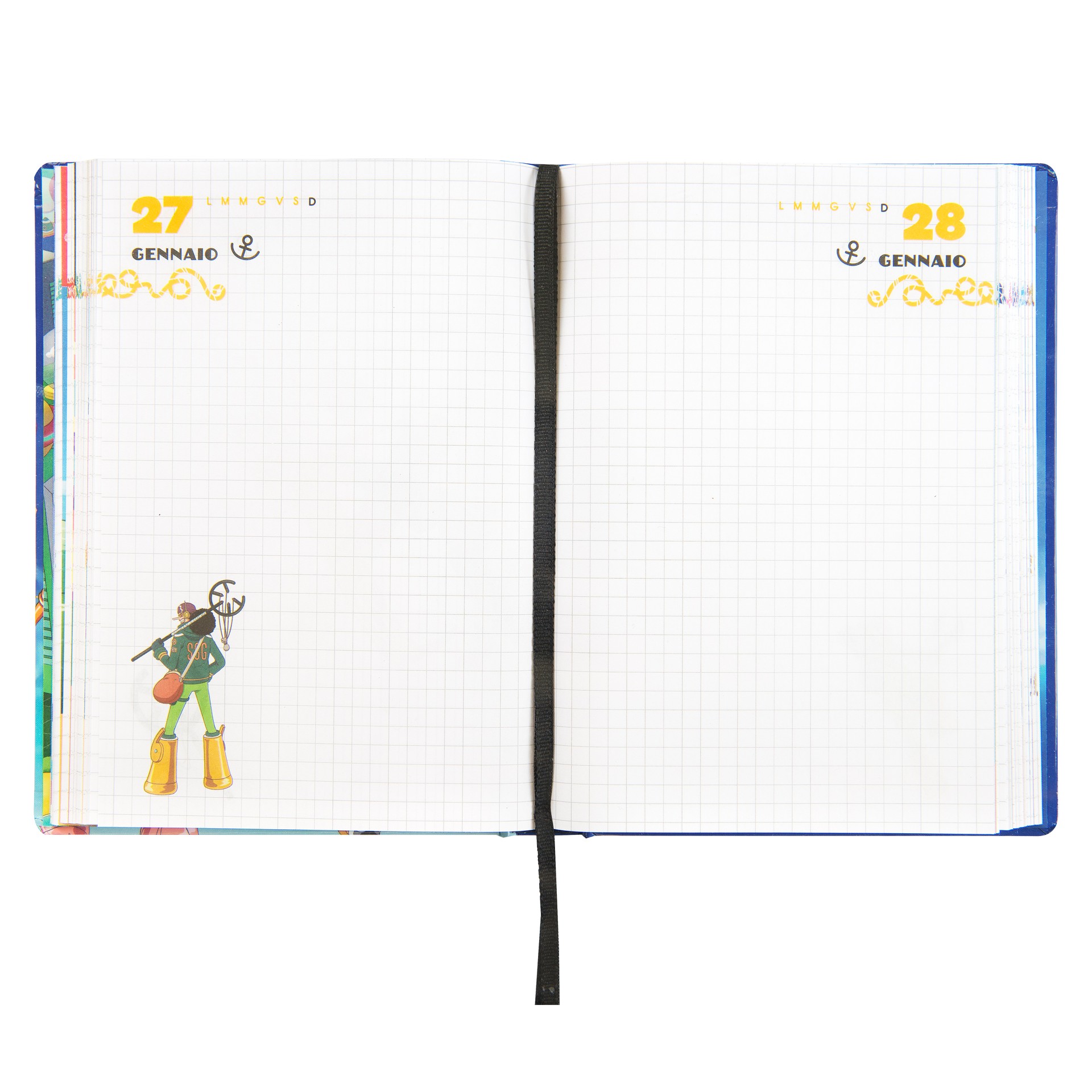 DIARIO 12MM STD BLU OP 75318BL 41349 - Vista 3