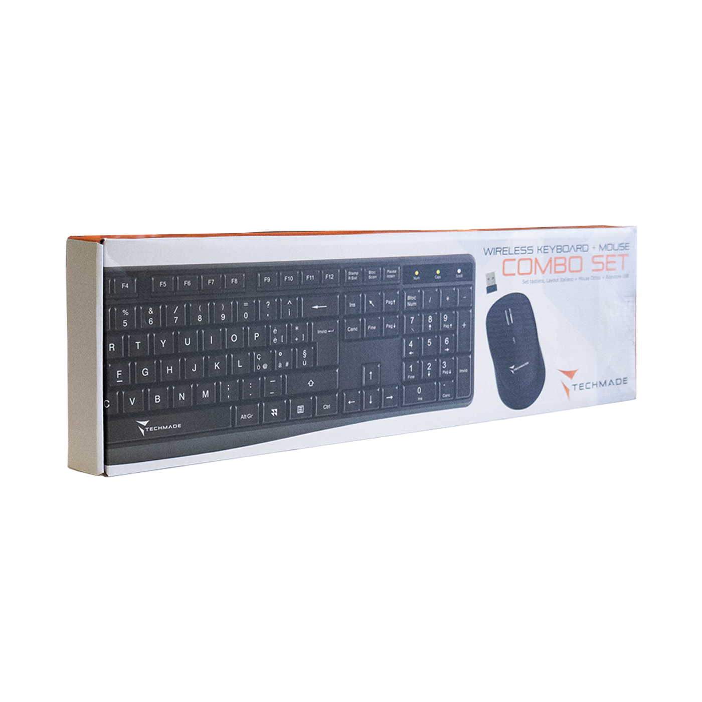 TM-KM001 TECHMADE COMBO SET WIRELESS KEYBOARD & MOUSE 41464 - Vista 2