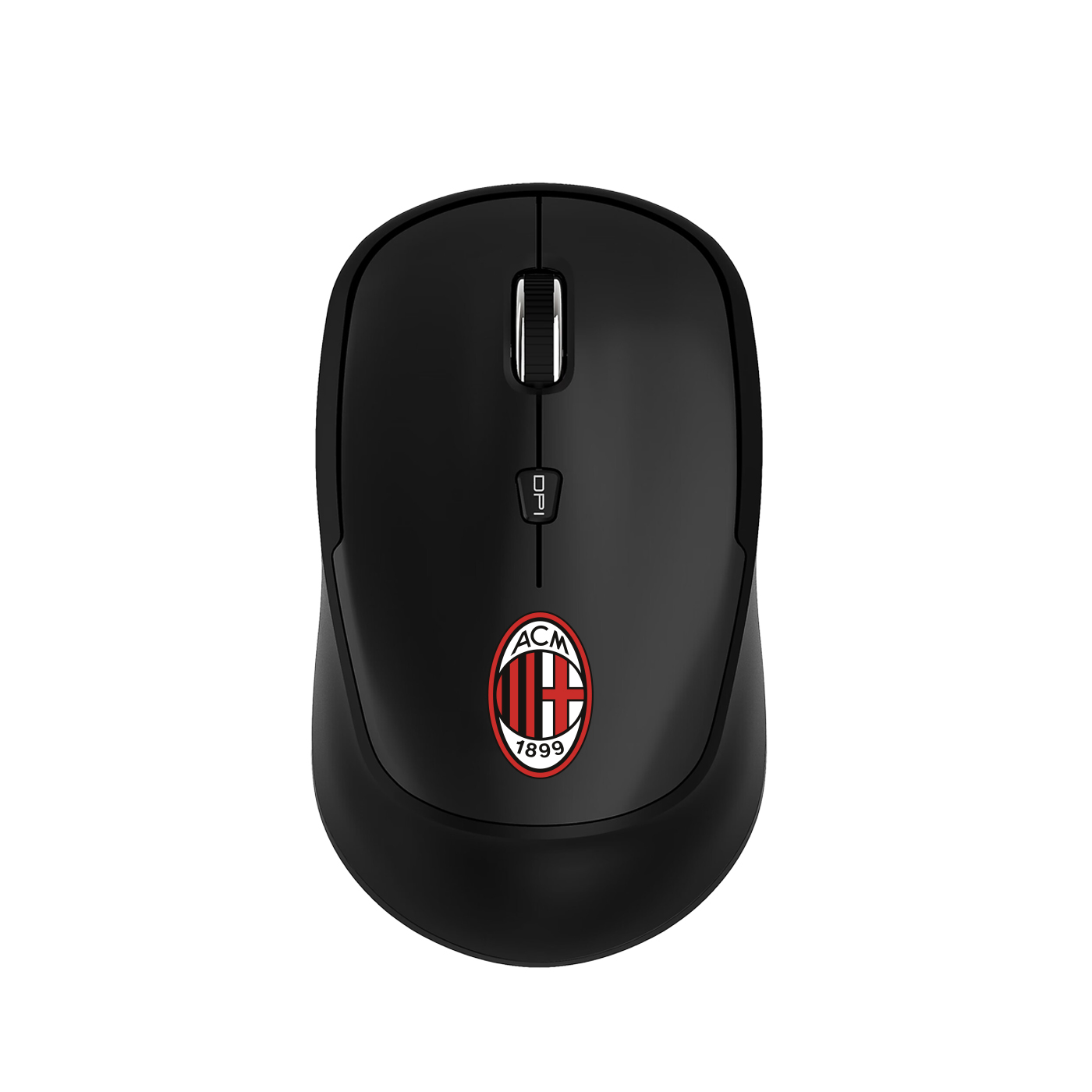 TM-XJ35-MILBK TECHMADE MOUSE SENZA FILO UFFICIALE MILAN NERO 41464 - Vista 3