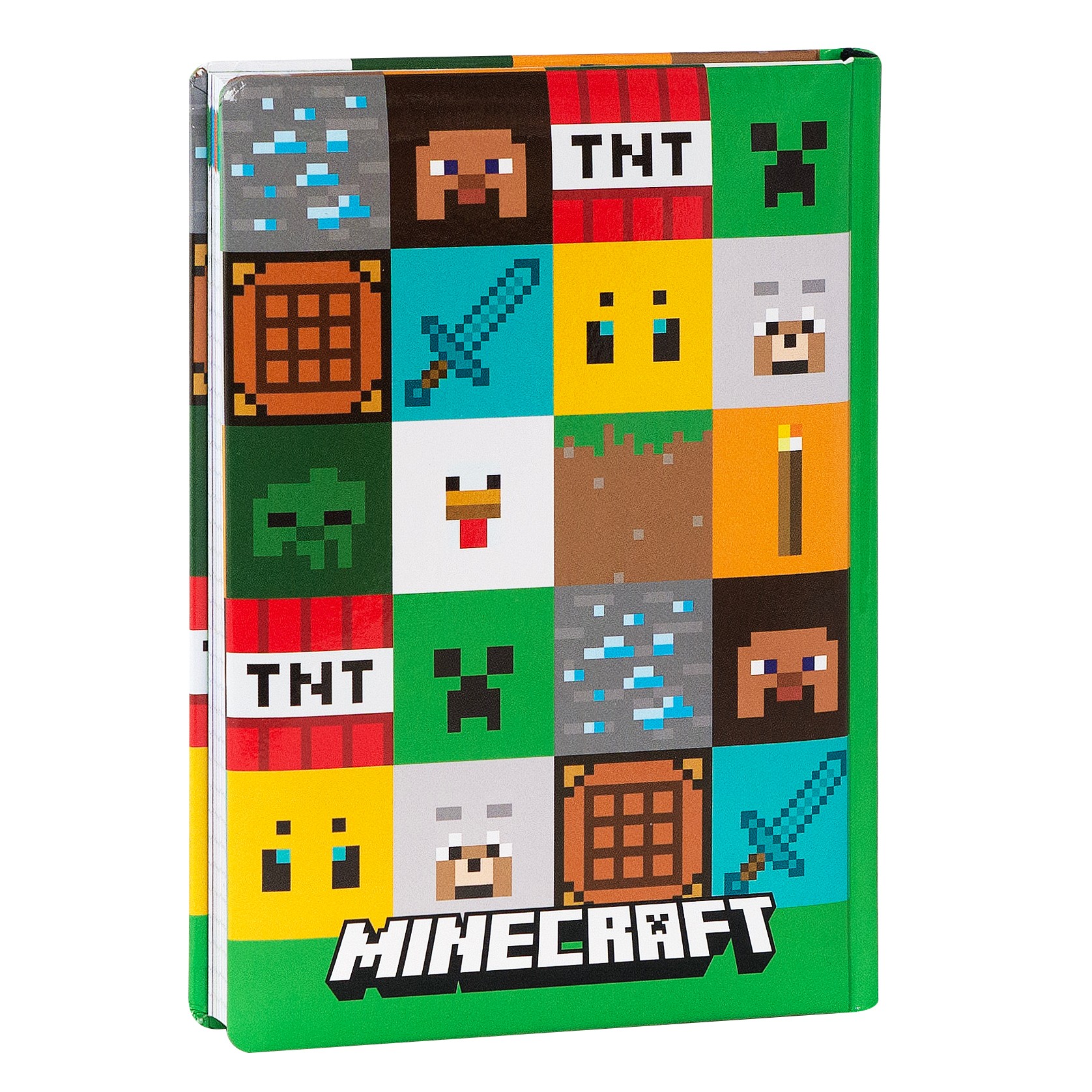 DIARIO 12MM STD PATTERN PIXEL MINECRAFT 75882PT 41349 - Vista 3