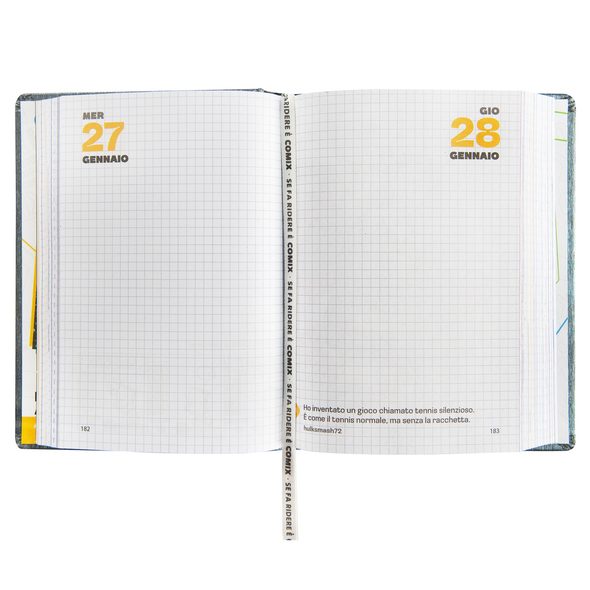 AGENDA COMIX 16M MINI GEAR BLACK 16x11,5cm 76588GB 41349 - Vista 2