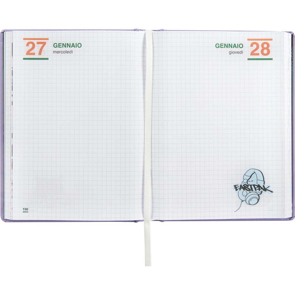 DIARIO DATATO 13M MEDIUM EASTPAK LILAC 76482LI 41349 - Vista 3