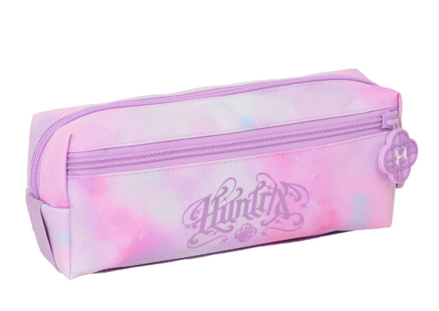 TRIPLE PENCIL CASE 2/22 CM ELASTIC BAND K-POP 22x6x8.5cm 842669027 41177 - Vista 2
