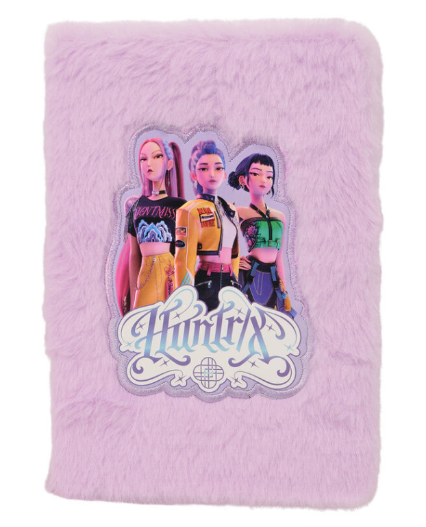 FLUFFY NOTEBOOK K-POP DEMON HUNTERS 21x14,80cm 6426681007 41177 - Vista 2