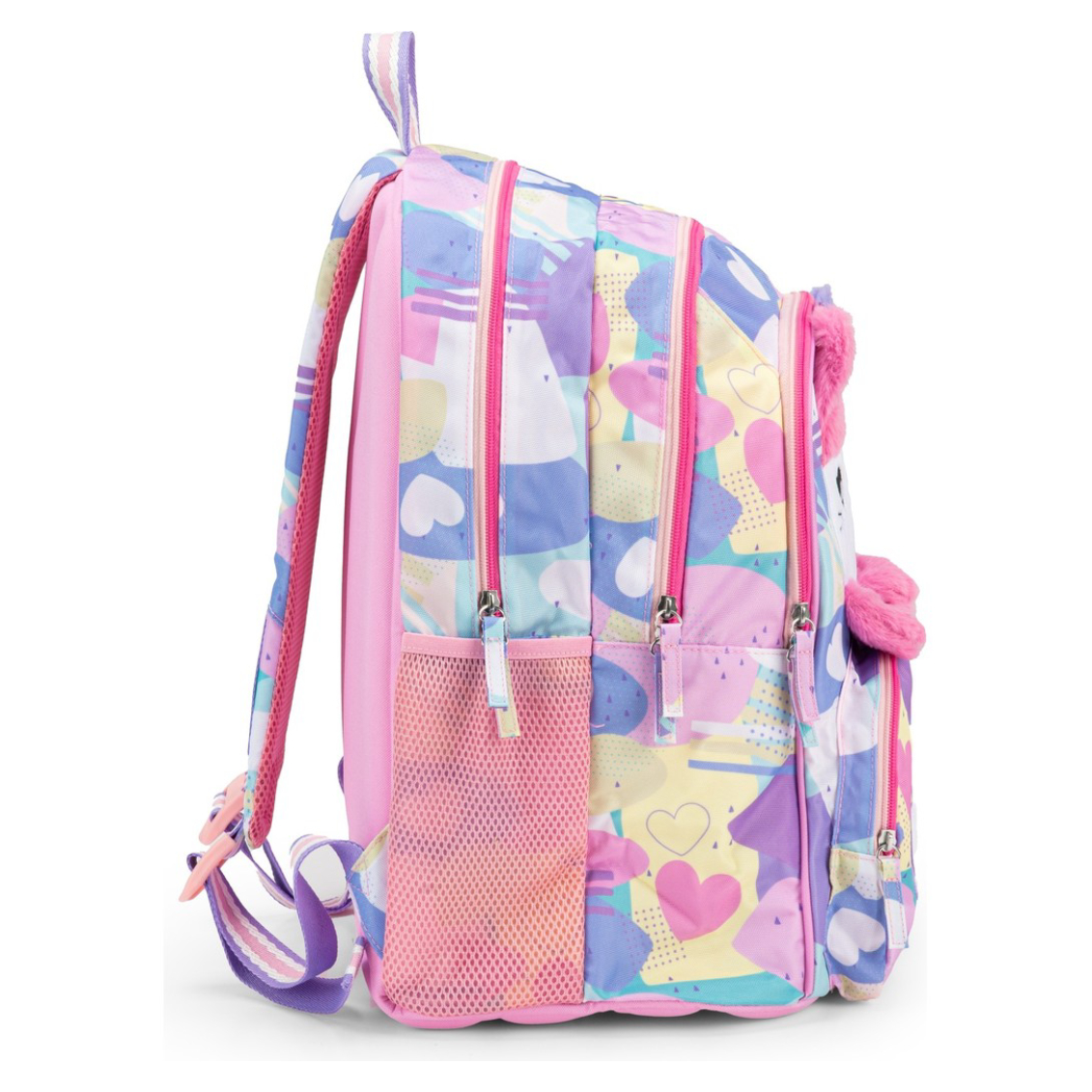 ZAINO SCUOLA ORGANIZZATO GATTO MOFUMOFU 75991GA 41349 - Vista 2
