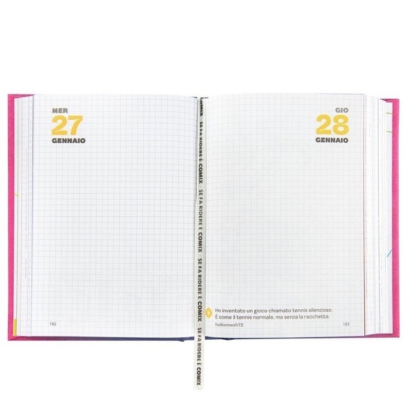 AGENDA 16MM STD SPECIAL COMIX SF. FUXIA ST. FUXIA 75692FF 41349 - Vista 3