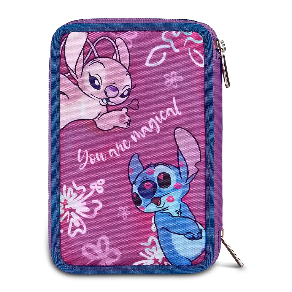 ASTUCCIO 3 ZIP LILO & STITCH YOU ARE MAGICAL 12,5x20x7cm 30H302600-383 41434 - Vista 2
