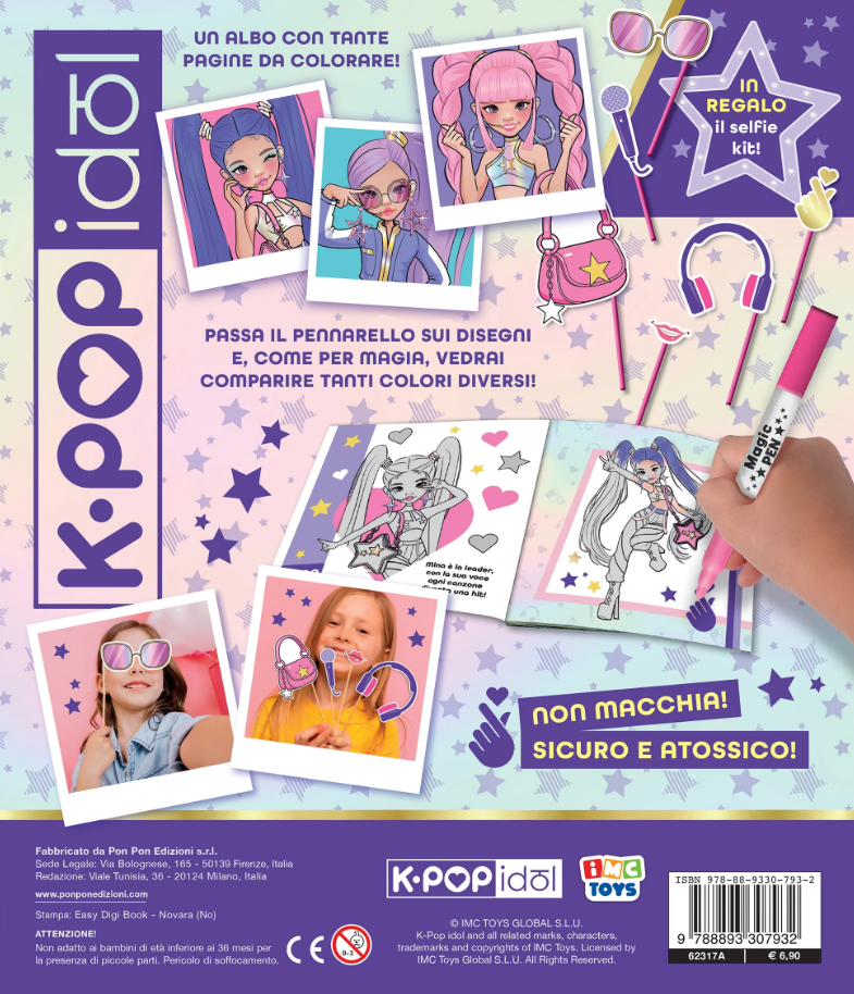 KPOP IDOL. LET'S DANCE! ALBO MAGICO 62317A 41104 - Vista 2