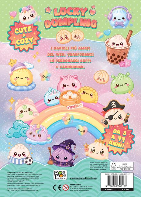 LUCKY DUMPLING. COZY COLORING 62918A 41104 - Vista 4