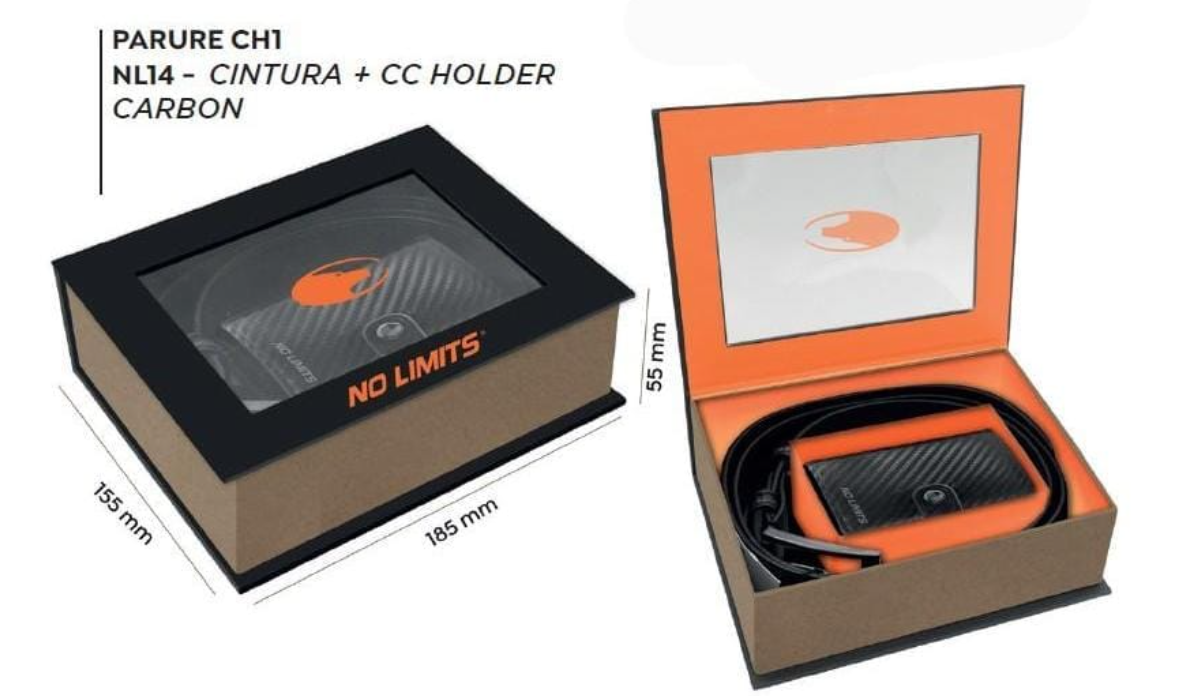 PARURE SET NO LIMITS PORTAFOGLI + CINTURA NL14 41188 - Vista 2