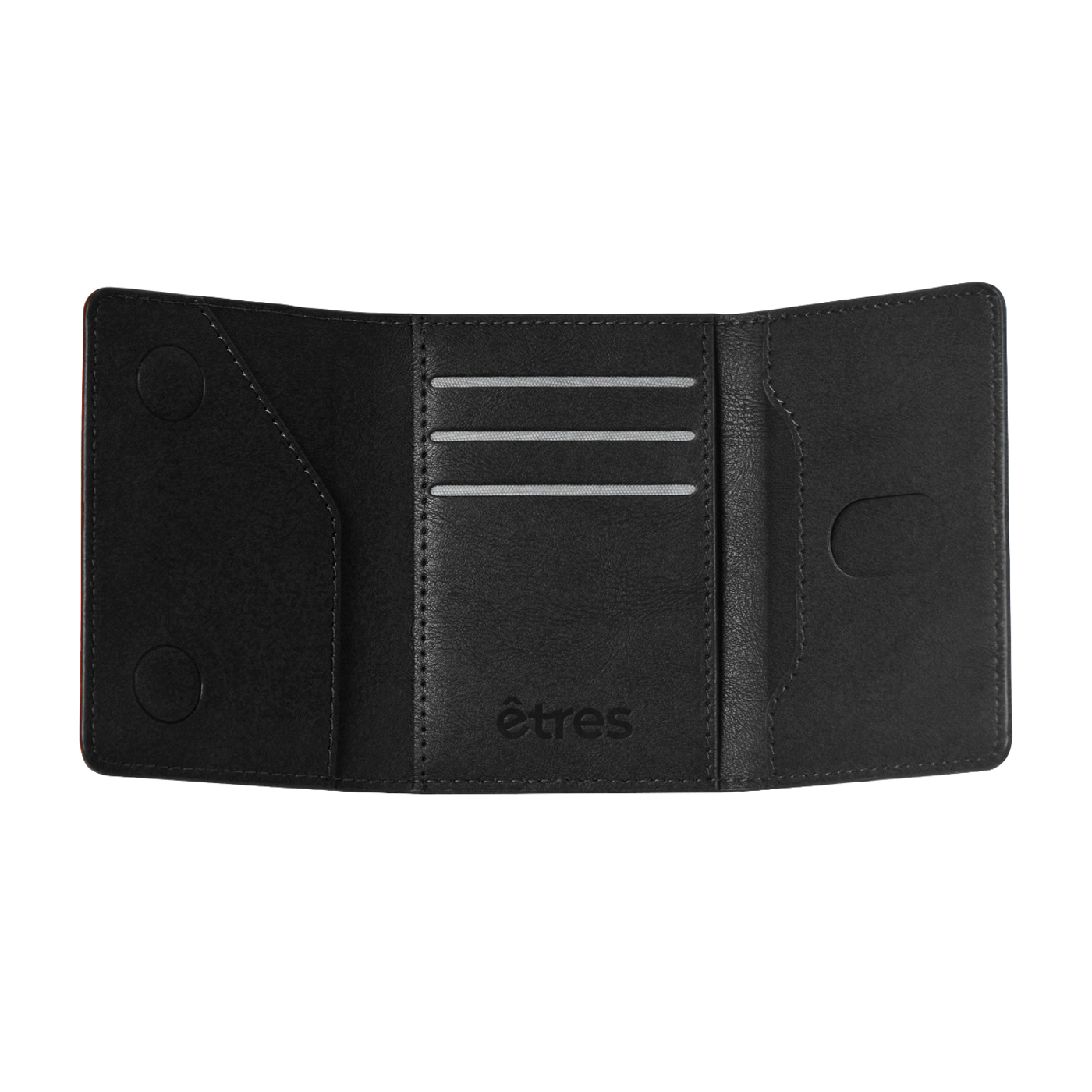 ET-CL016 ETRES SMART WALLET FLAT BLACK NO POCK 41464 - Vista 3