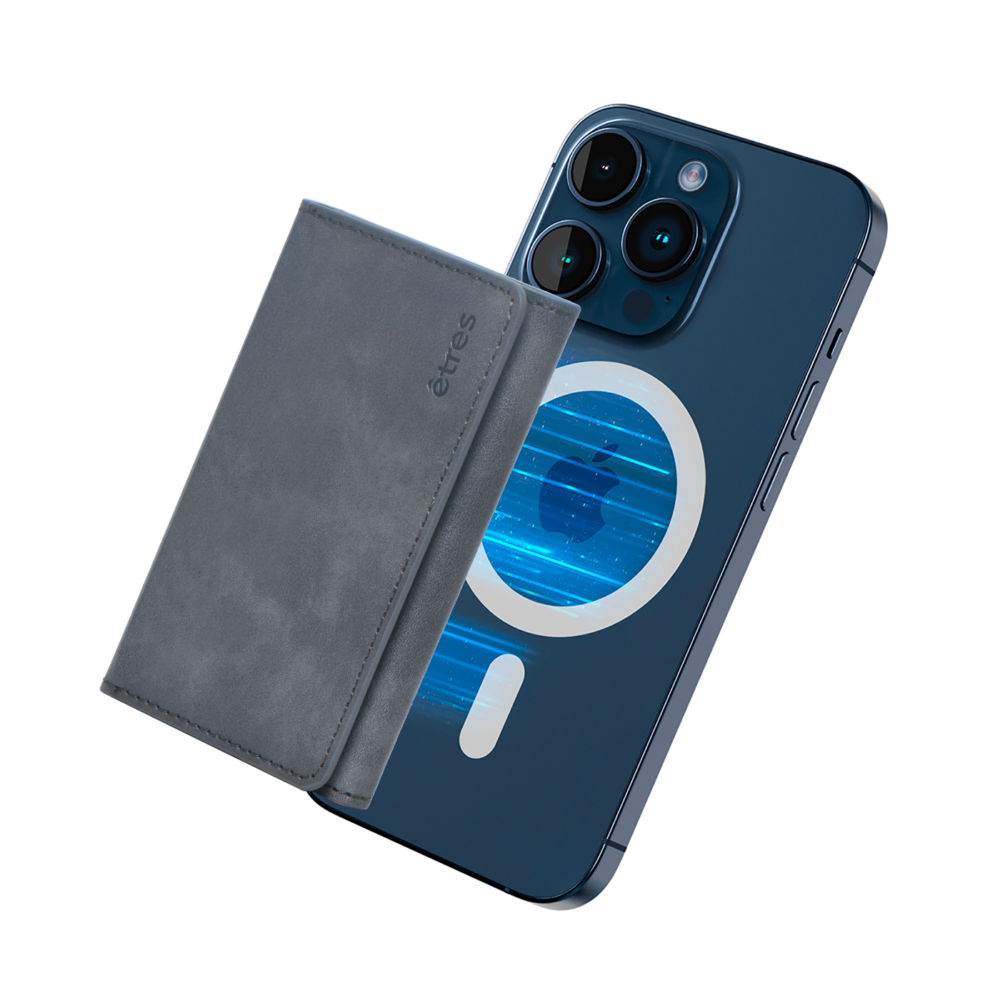 ET-CL018 ETRES SMART WALLET FLAT GREY NO POCK 41464 - Vista 7