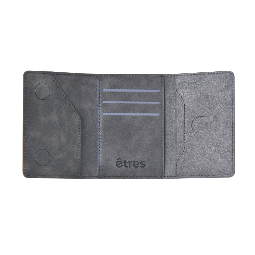 ET-CL018 ETRES SMART WALLET FLAT GREY NO POCK 41464 - Vista 3