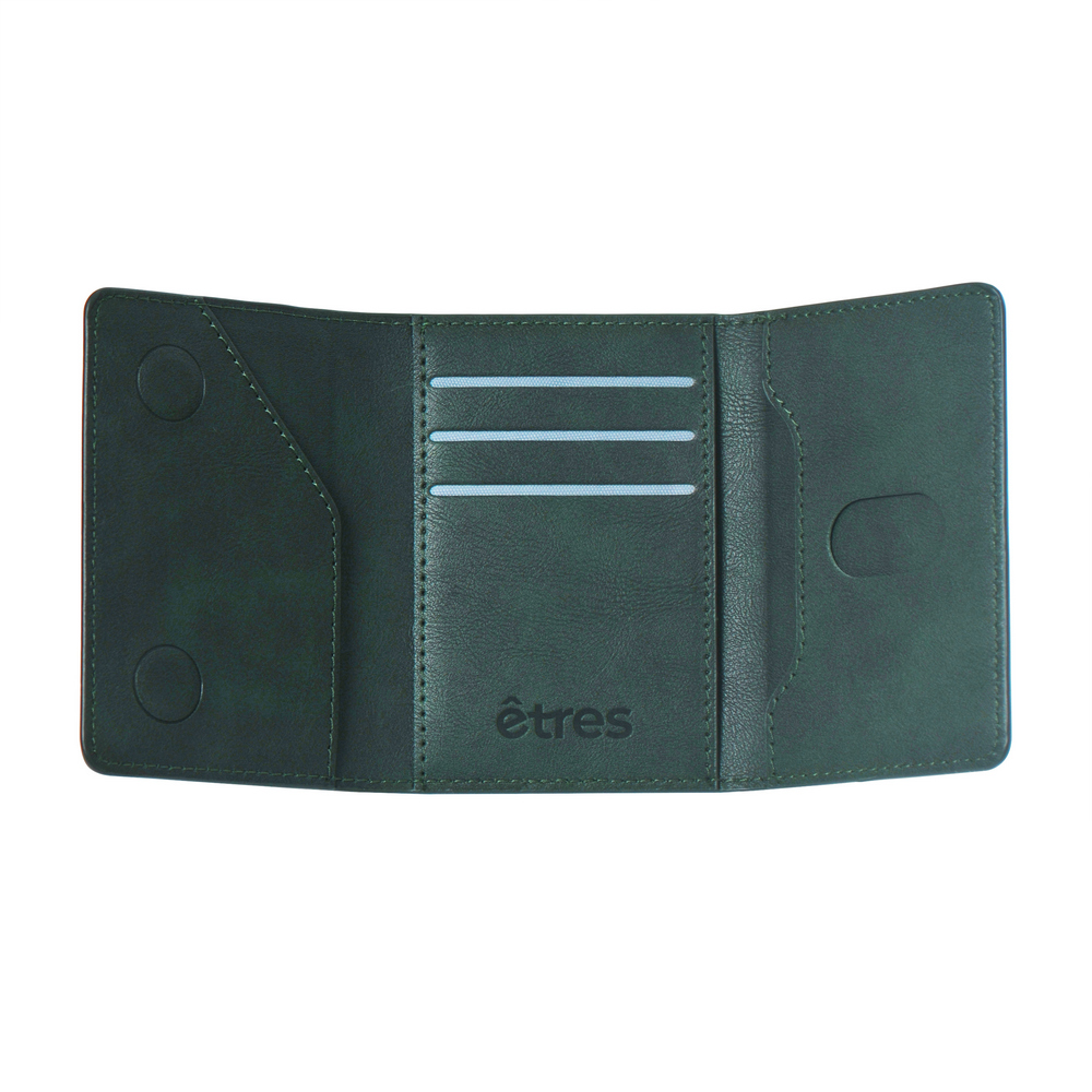 ET-CL019 ETRES SMART WALLET FLAT GREEN NO POCK 41464 - Vista 5