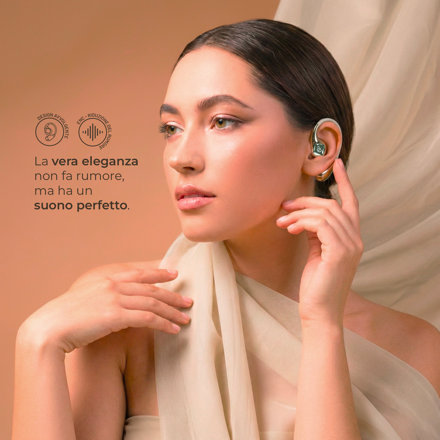 ET-YX46-003 ETRES AURICOLARI WIRELESS LBR A FORMA DI BORSETTA 41464 - Vista 4