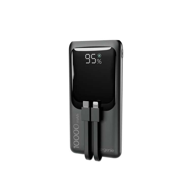 PB10-PD20-LCD-01 TECHMADE GEMBIRD POWERBANK RICARICA RAPIDA 20W 10000MAH NERO 41464 - Vista 7