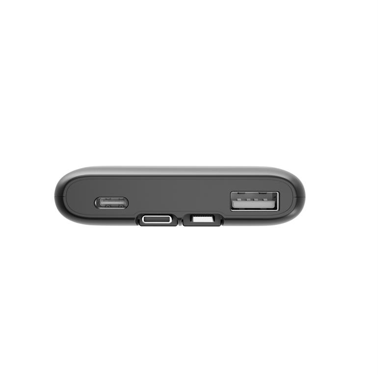 PB10-PD20-LCD-01 TECHMADE GEMBIRD POWERBANK RICARICA RAPIDA 20W 10000MAH NERO 41464 - Vista 6