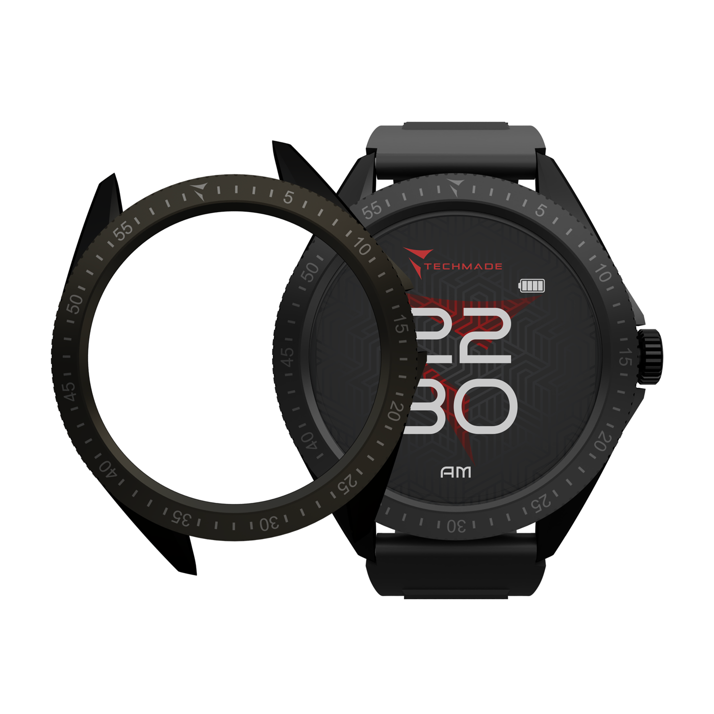 TM-ROCKS2-FBKG TECHMADE BLACK BLACK GUN 41464 - Vista 4