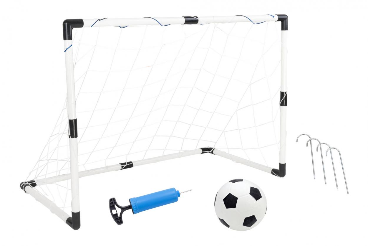 PORTA CALCIO 95x70x48cm CON PALLA/POMPA 41212 41185 - Vista 2