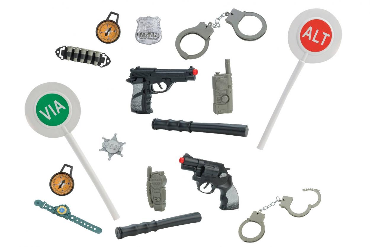 SET POLIZIA CON PISTOLA/ACCESSORI 41443 41185 - Vista 2
