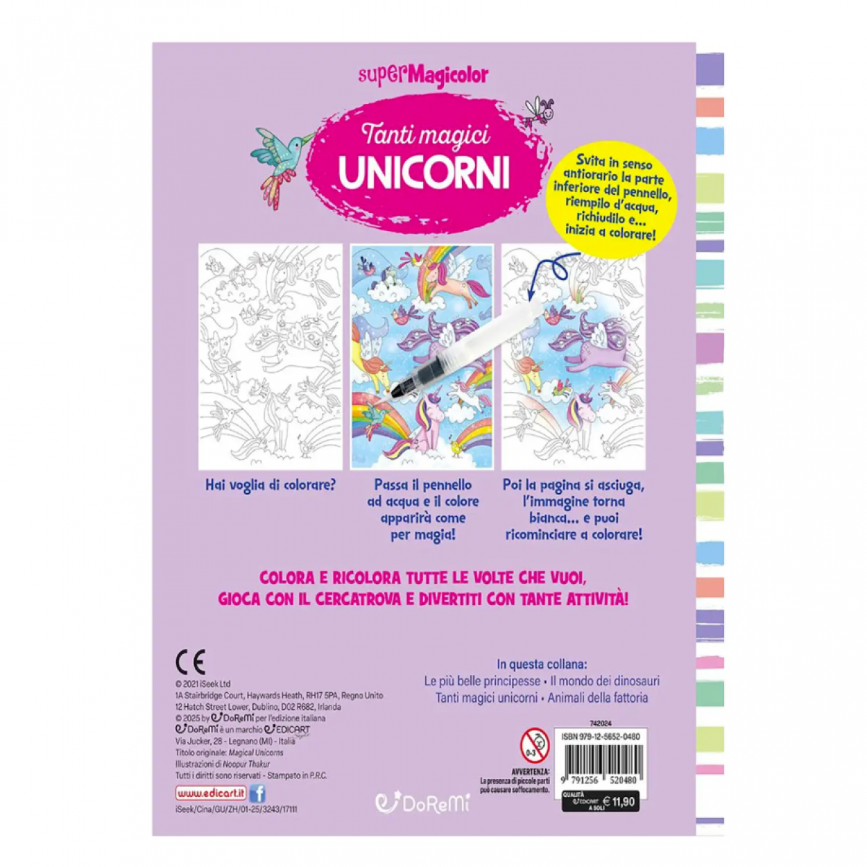 SUPERMAGICOLOR TANTI MAGICI UNICORNI 520480 41417 - Vista 2