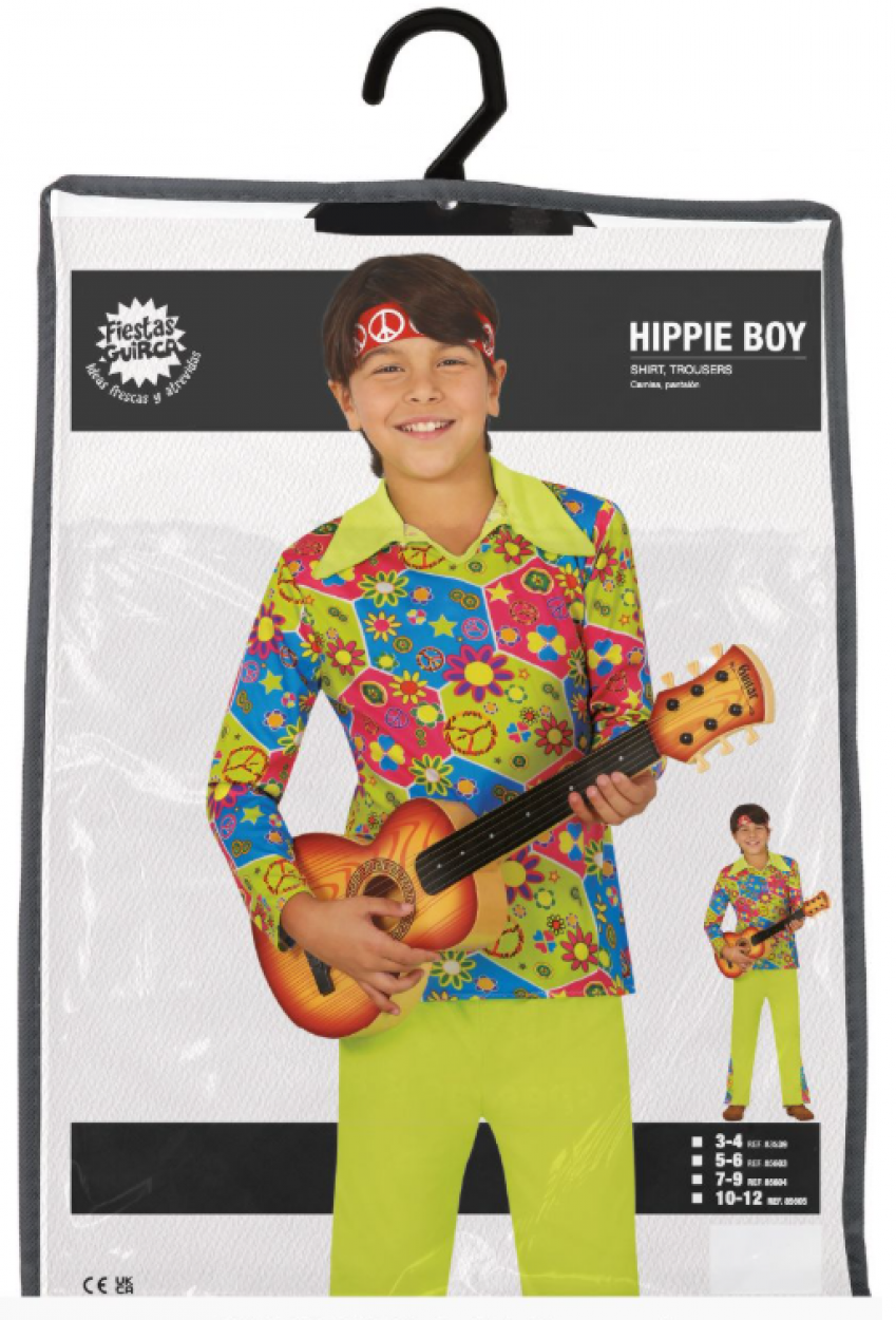 HIPPIE BOY BAMBINO 3-4 ANNI 83539 52833 - Vista 2
