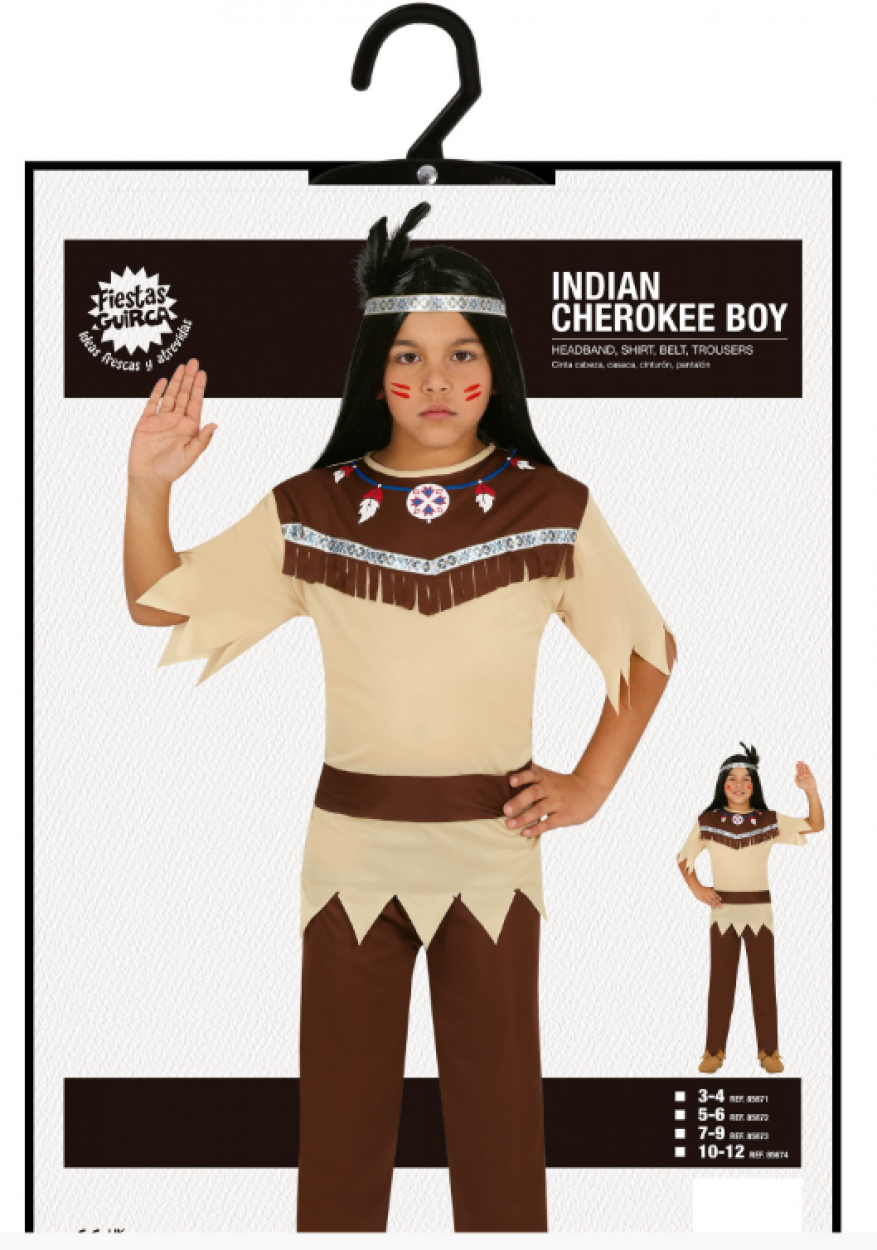 INDIANO CHEROKEE BAMBINO 3-4 ANNI 85671 52833 - Vista 2