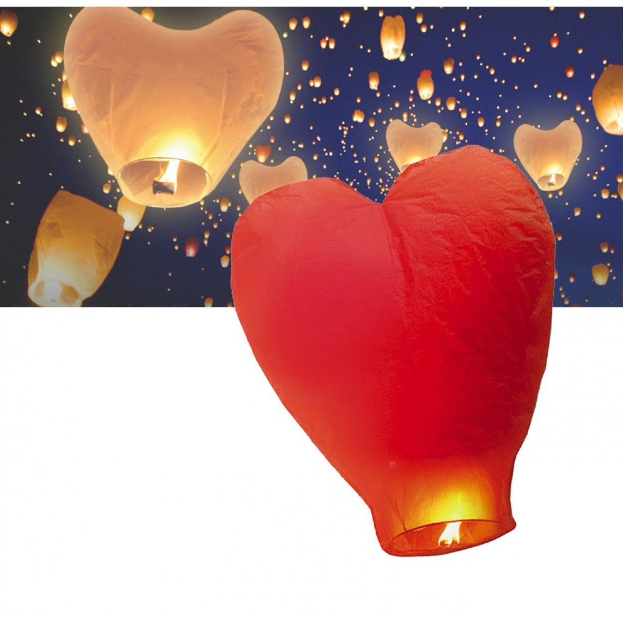 LANTERNA VOL. CUORE 38x70x102 752647 (COLORI ASSORTITI) 40619 - Vista 2