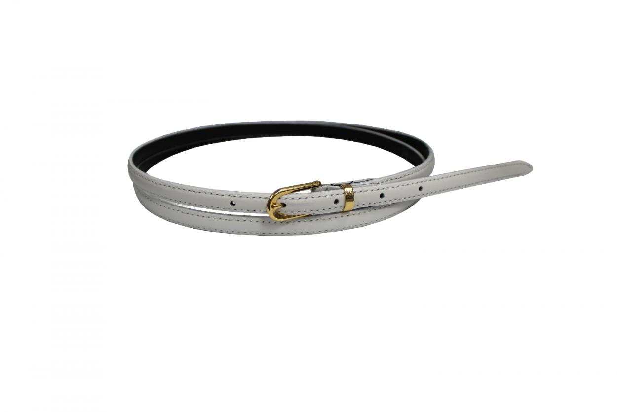 CINTURA IN PELLE P10/VITELLO/667 (1cm) (DONNA) - Vista 6