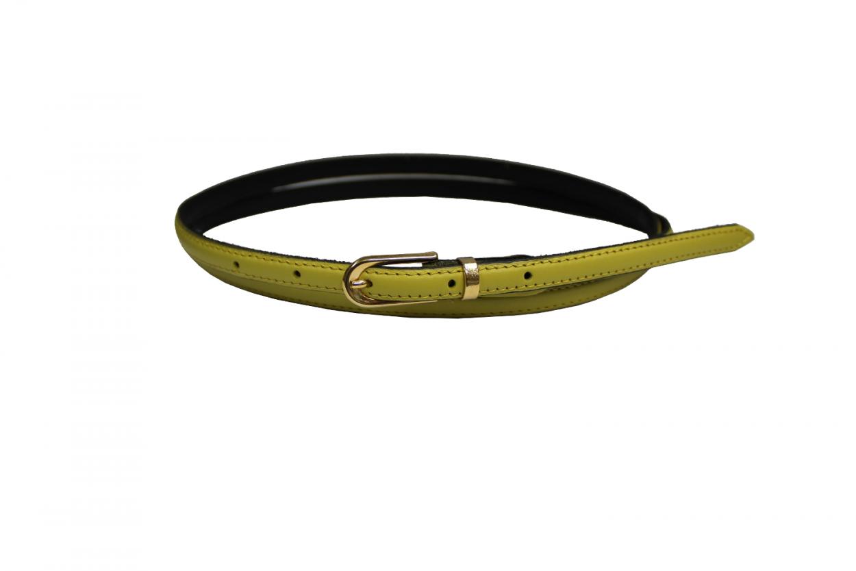 CINTURA IN PELLE P10/VITELLO/667 (1cm) (DONNA) - Vista 3