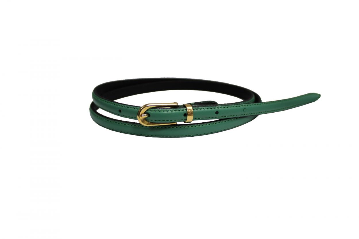 CINTURA IN PELLE P10/VITELLO/667 (1cm) (DONNA) - Vista 2
